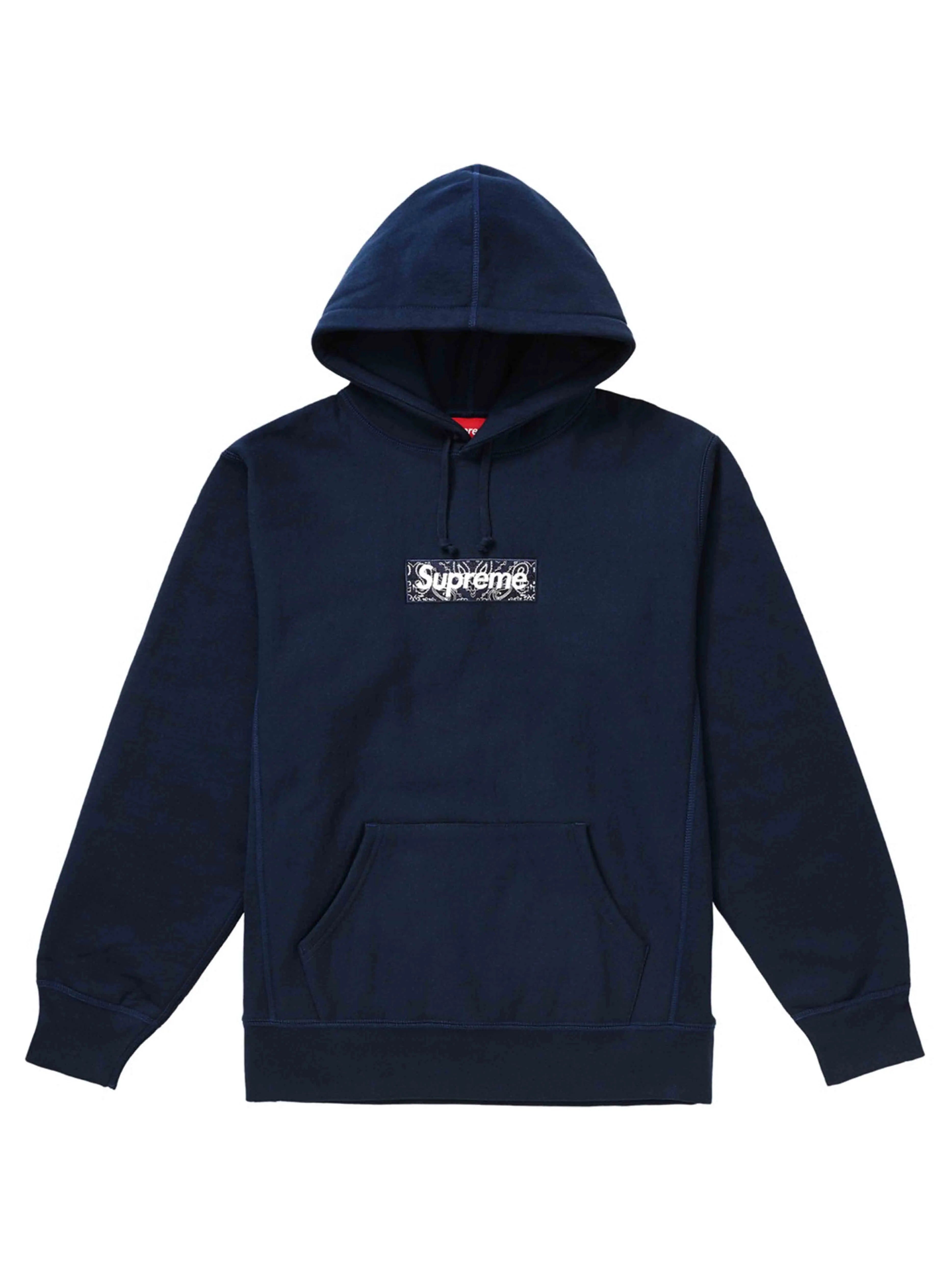 Bandana box logo sweatshirt Supreme Black size XS International in