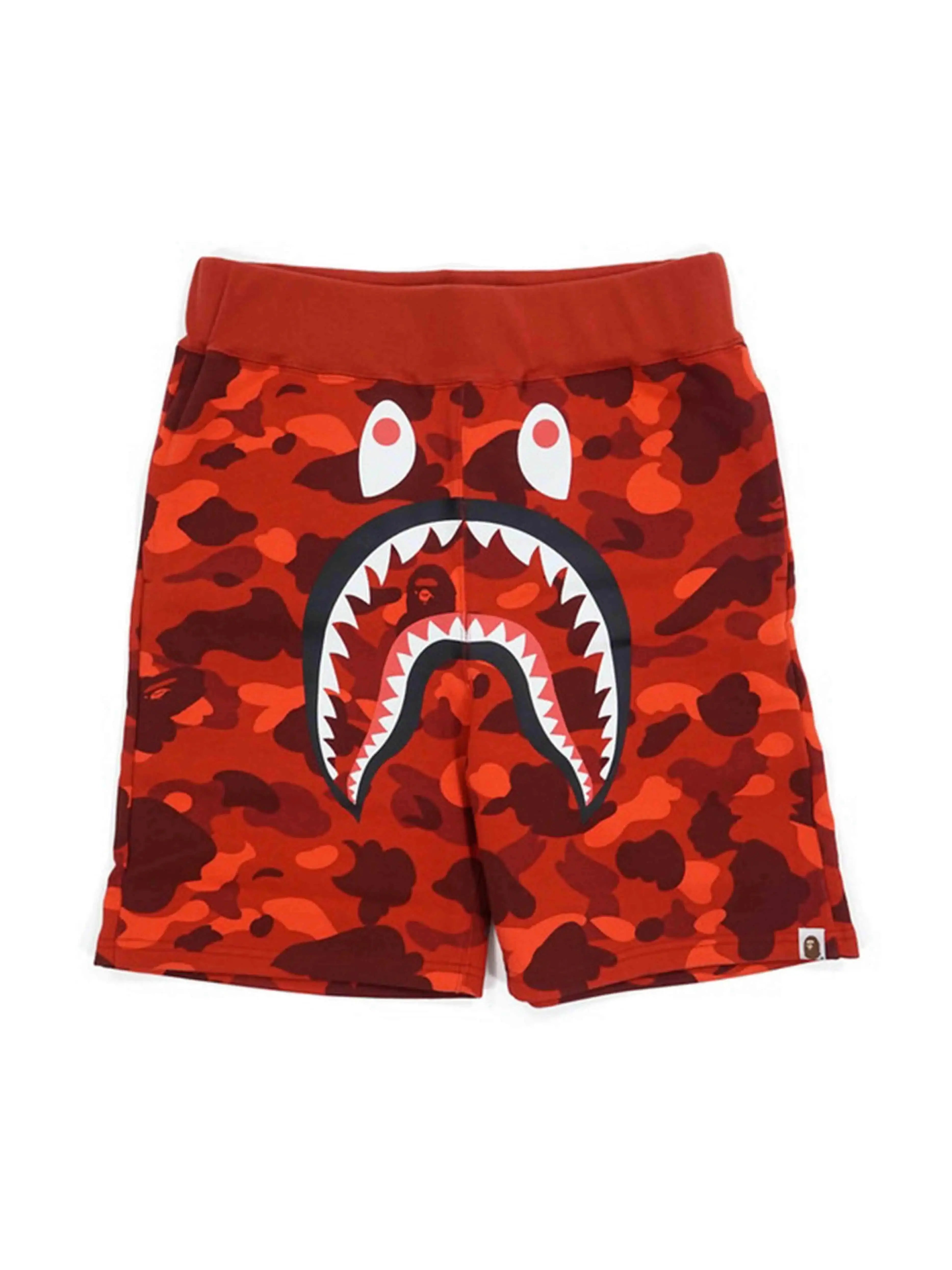 Bape shorts orange online