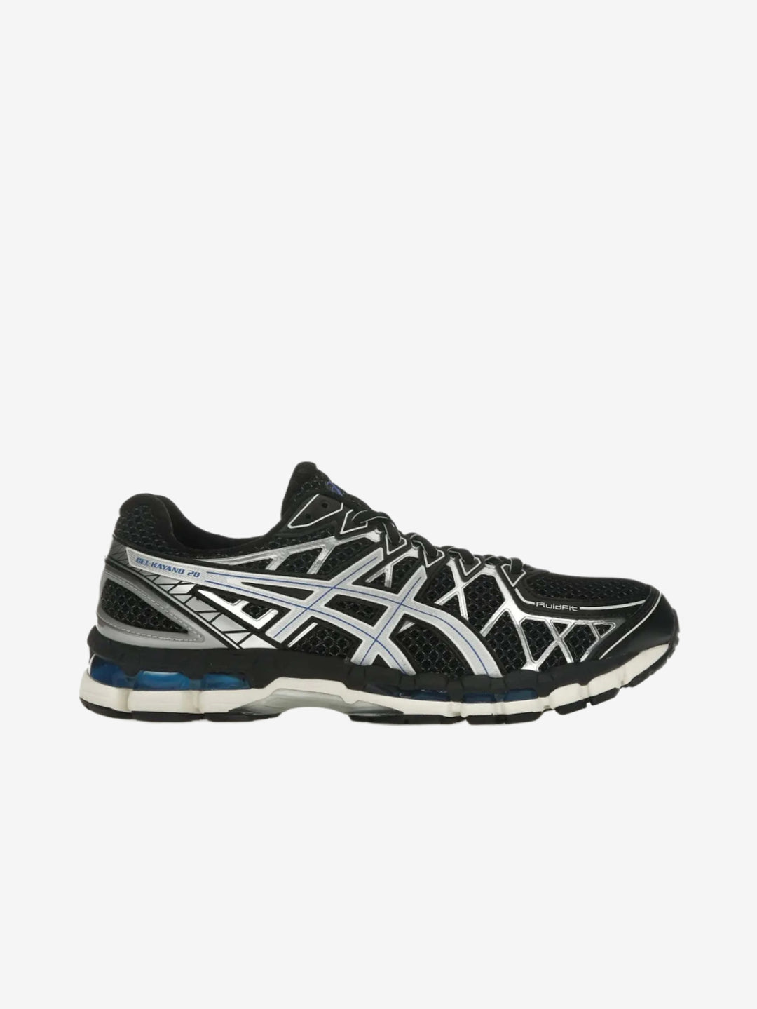 ASICS Gel-Kayano 20 Black Pure Silver