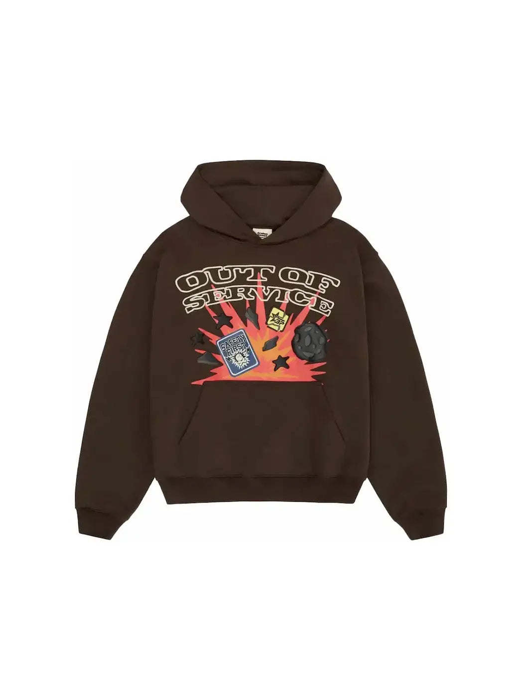 Broken Planet Out Of Service Hoodie Brown in Auckland, New Zealand - Shop name