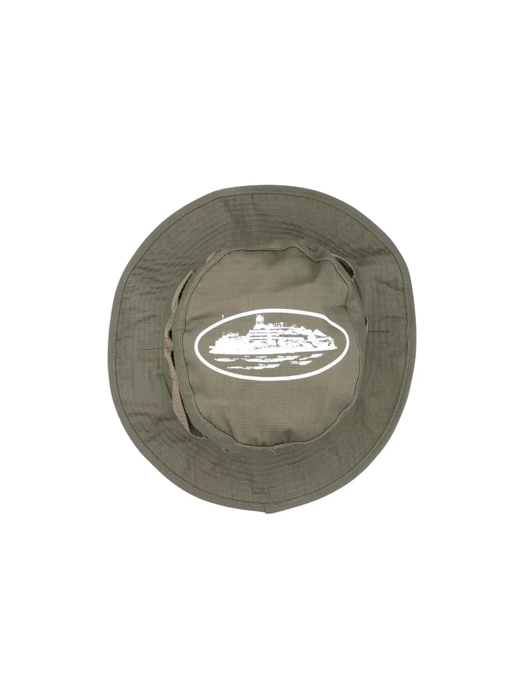 Corteiz Alcatraz Bucket Hat Khaki Green - Prior