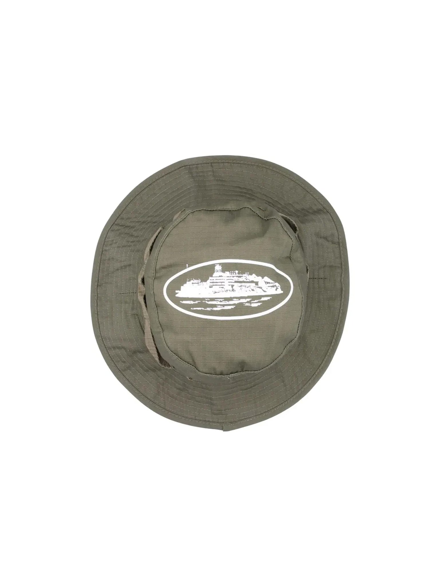 Corteiz Alcatraz Bucket Hat Khaki Green