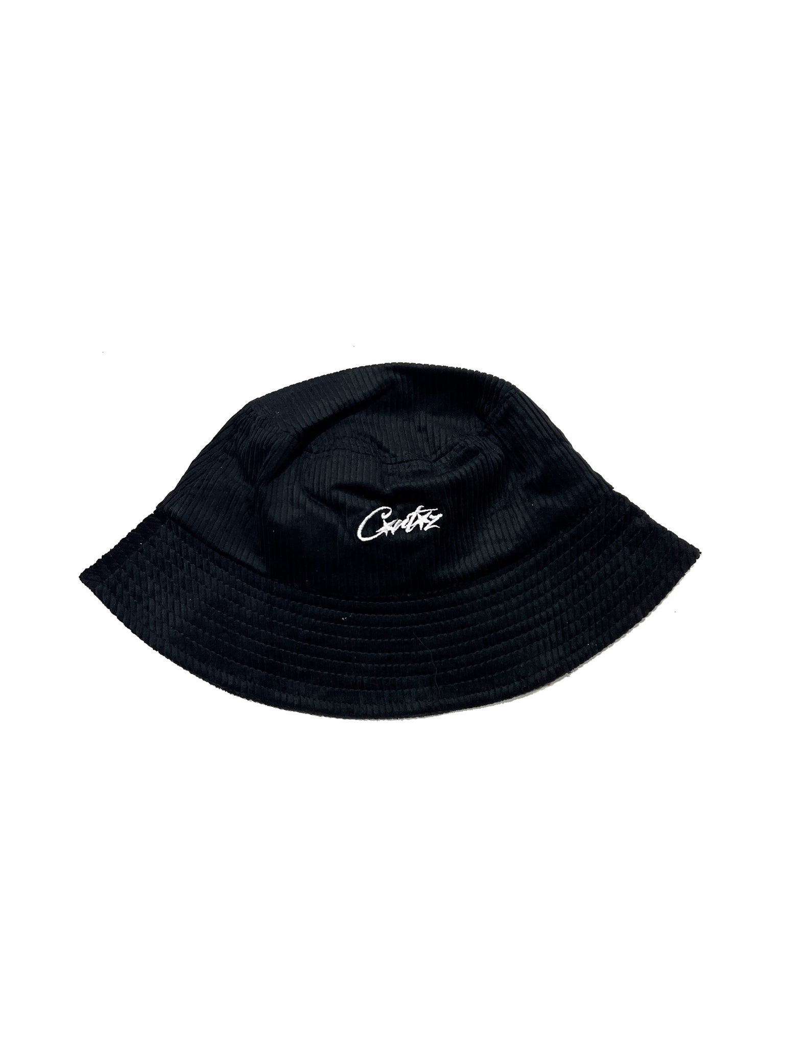 Corteiz Allstarz Corduroy Bucket Hat Black - Prior