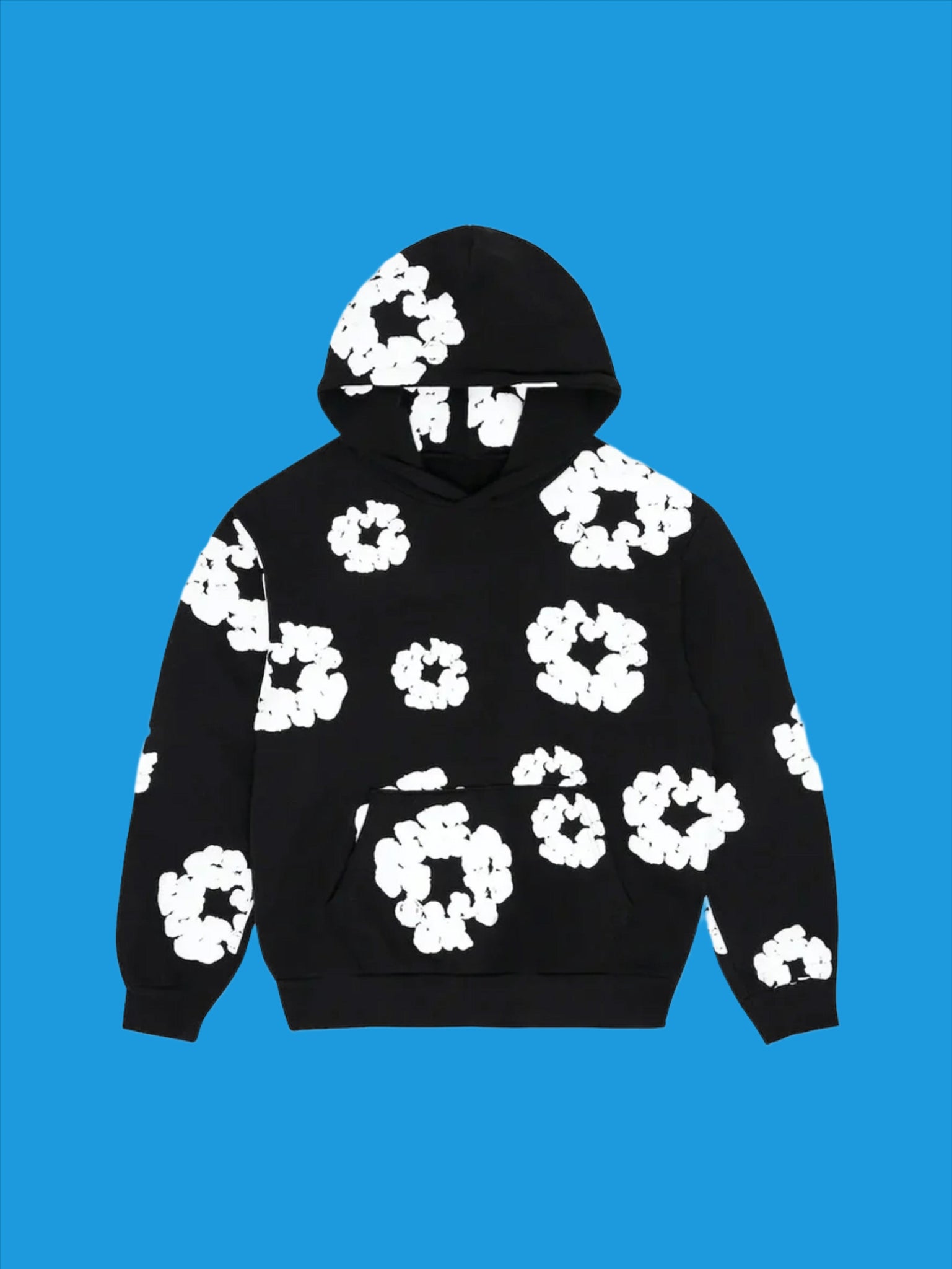 Denim Tears The Cotton Wreath Sweatshirt Black - Prior