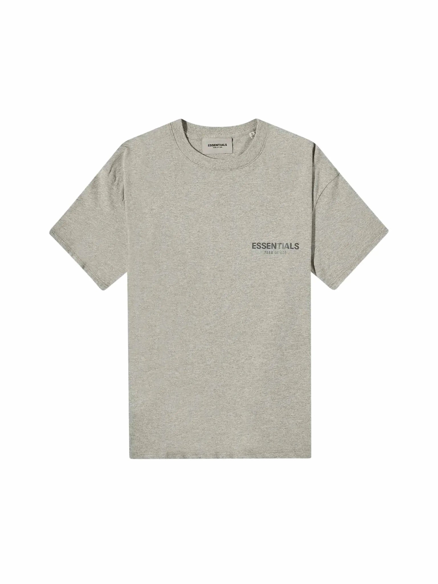 Fear of God Essentials Core Collection T-shirt Dark Heather Oatmeal in Auckland, New Zealand - Shop name