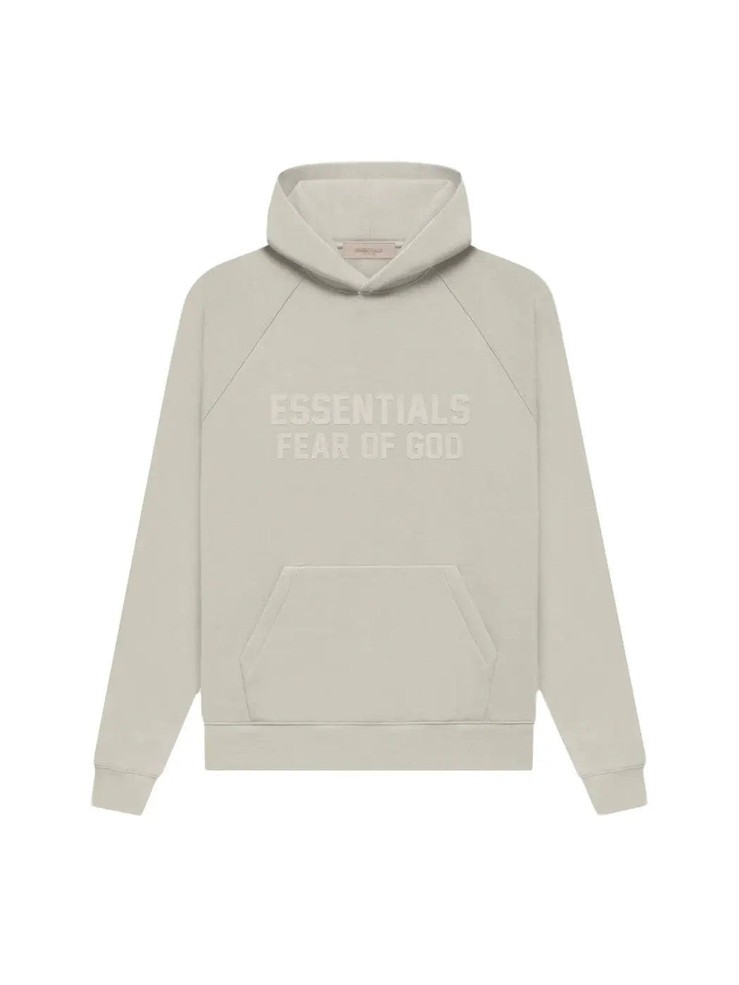 Fear Of God FOG Essentials Half Zip fashion Hoodie Khaki/Tan/Sage