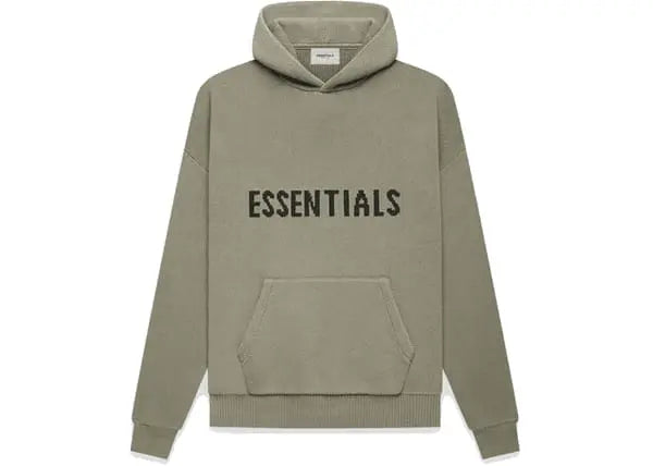 Fear of God Essentials Knit Pullover Hoodie Pistachio Prior