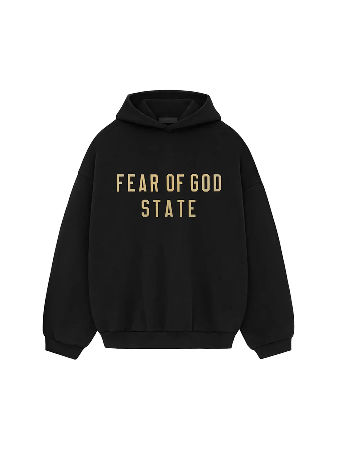 Fear of God Essentials Fleece Hoodie Black (Size Down)