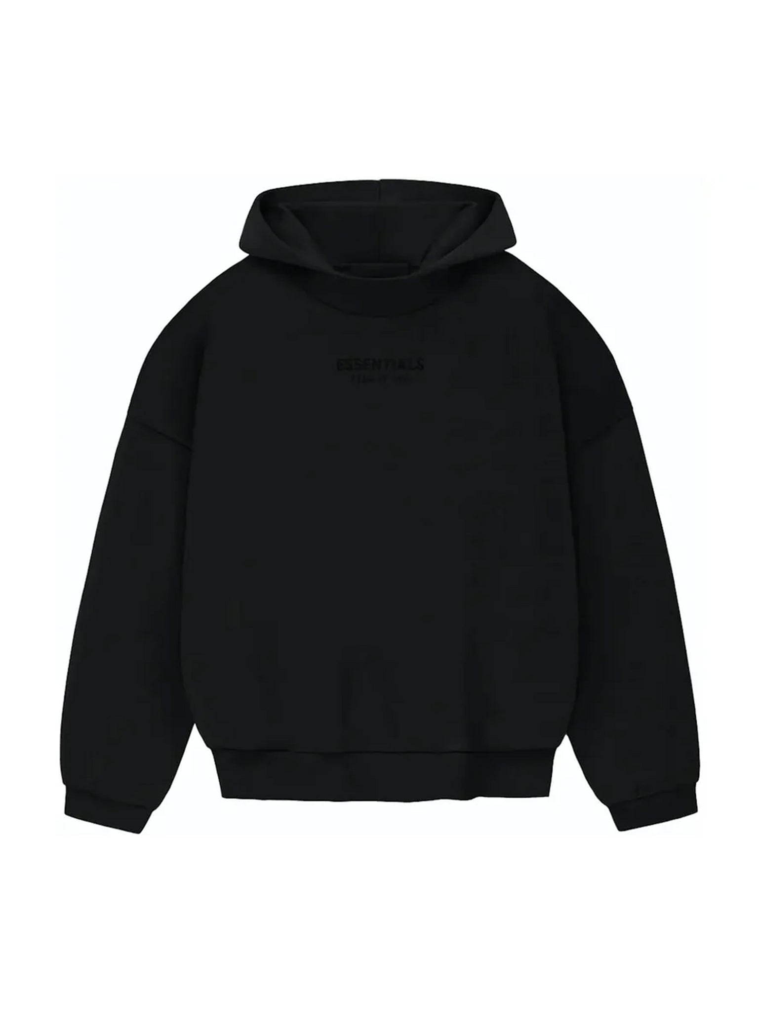 Fear of God Essentials Hoodie Jet Black