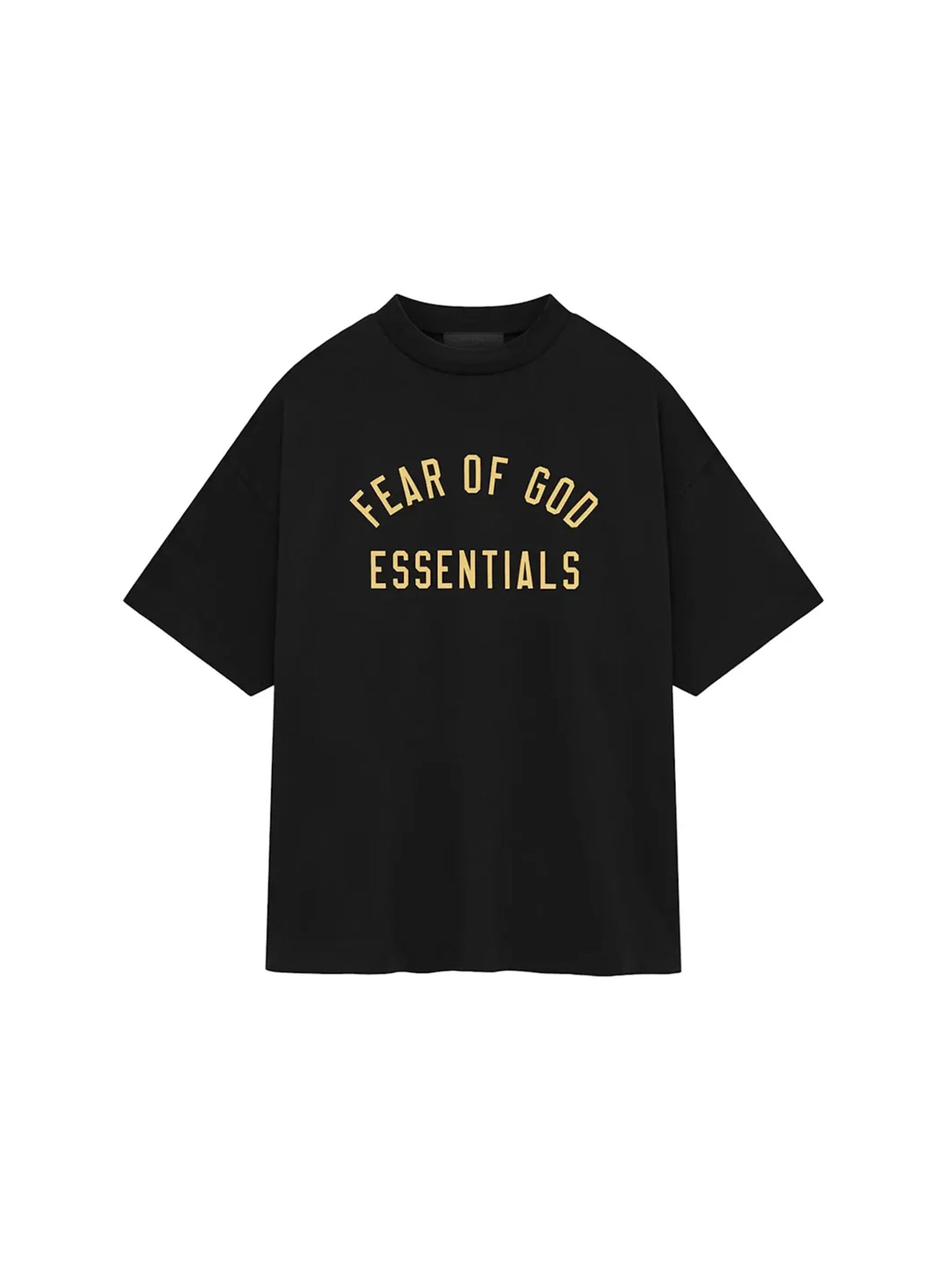 Fear of God Essentials Jersey Crewneck Tee Black (Size Down)