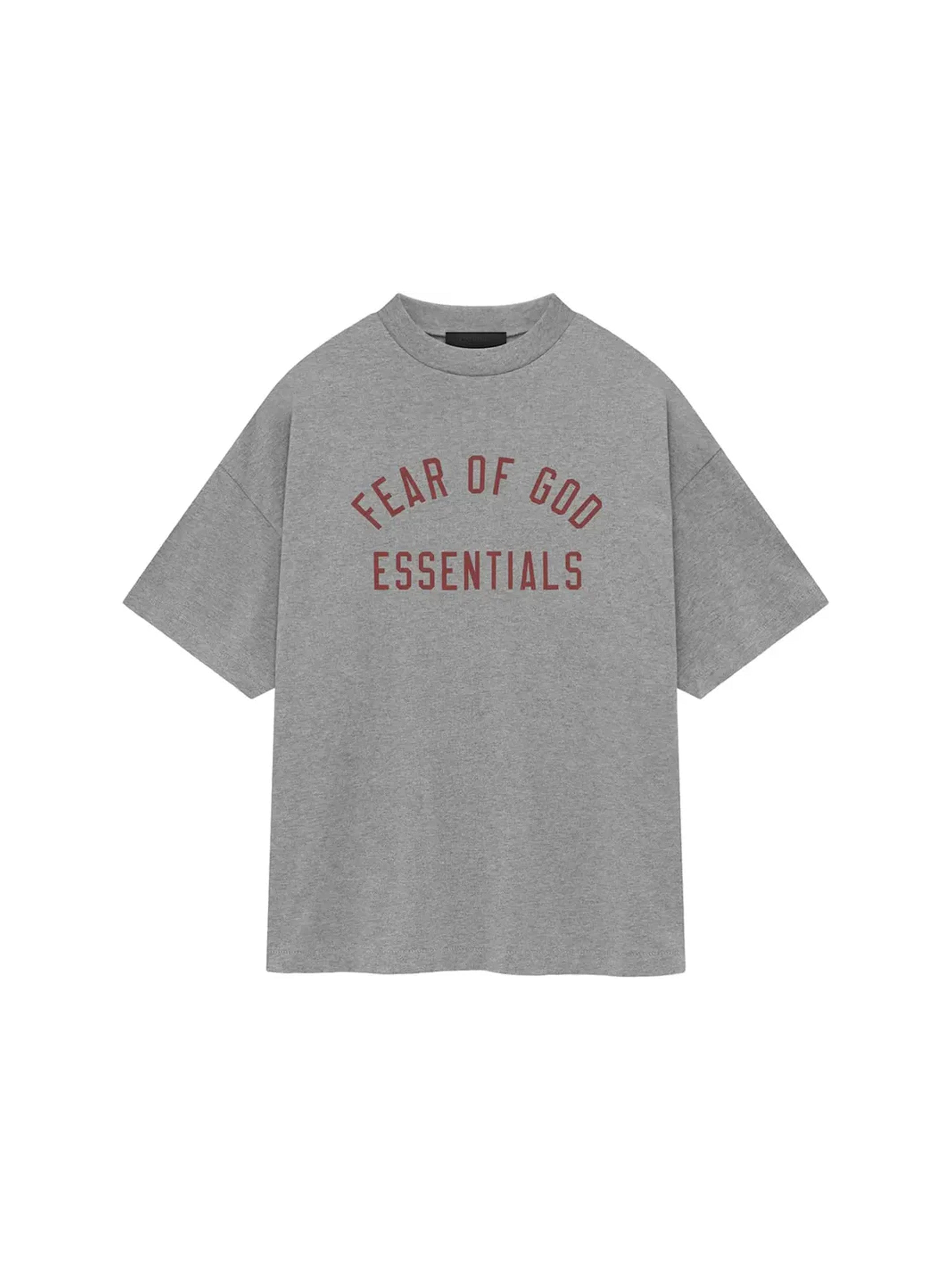 Essentials Fear Of store God Front Logo Spell Out Tee Shirt Size M