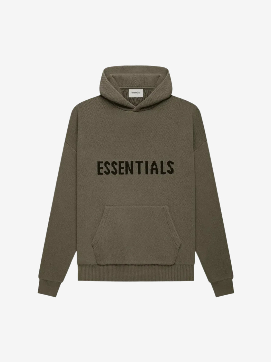 Fear of God Essentials Knit Pullover Hoodie Harvest