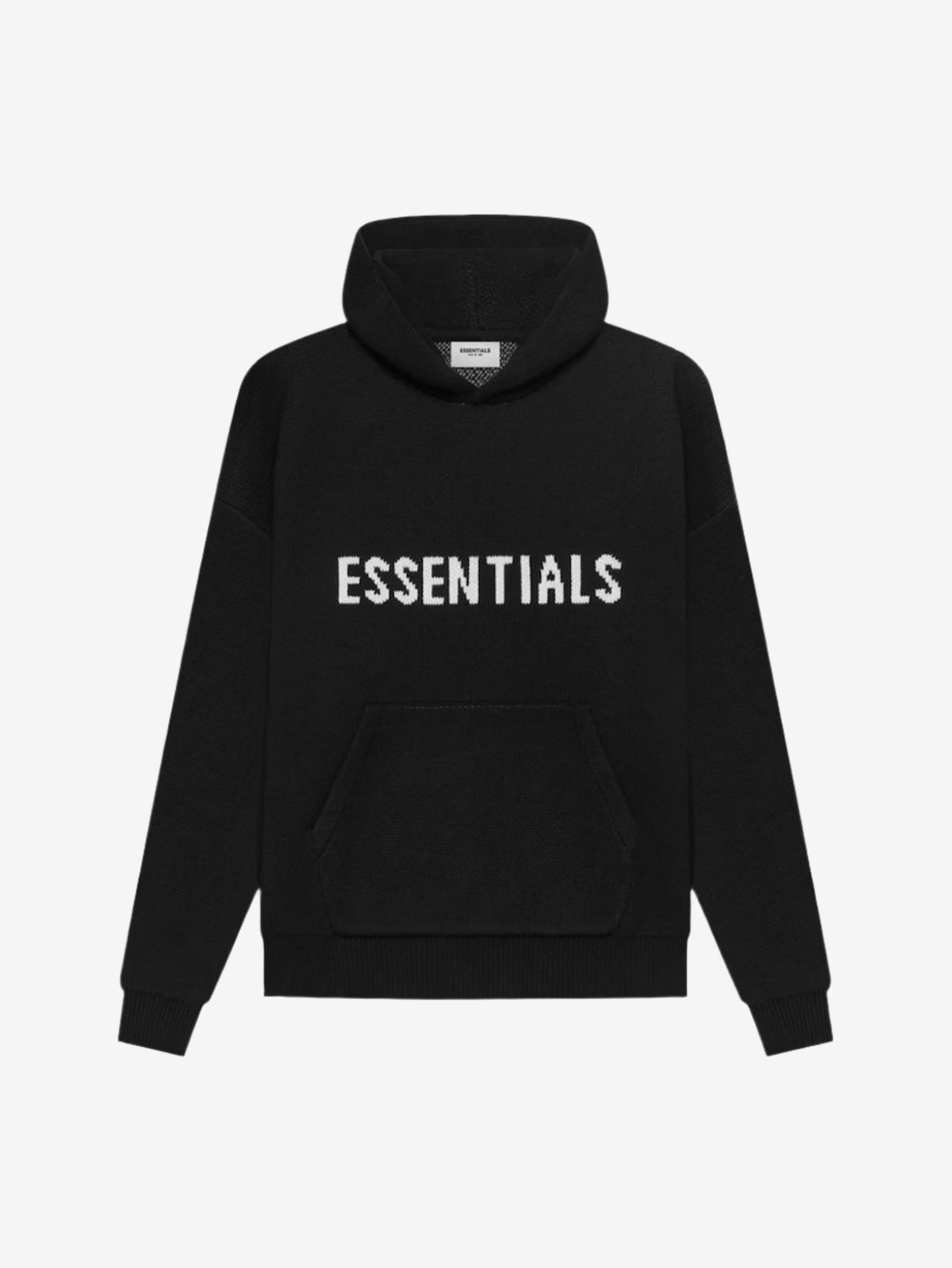 Fear of God Essentials Knit Pullover Hoodie (SS21) Black