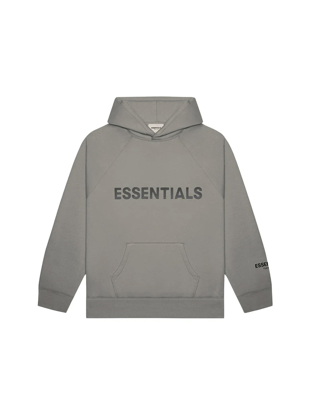 Fear of God Essentials Pullover Hoodie Applique Logo Cement