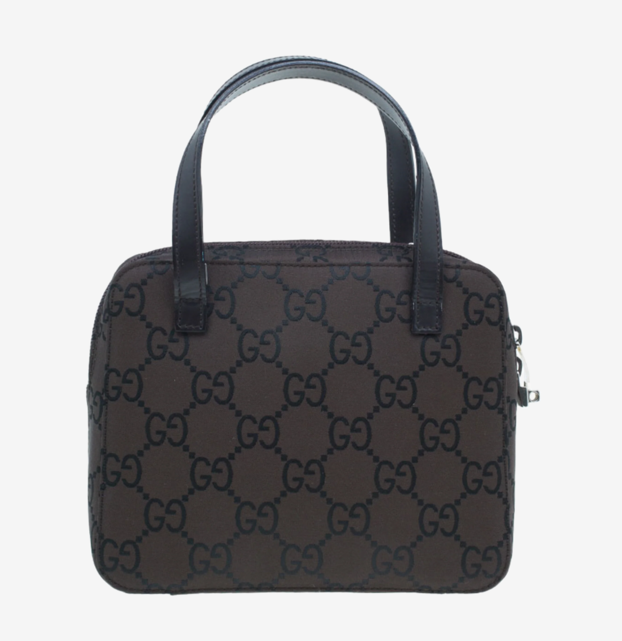 Gucci Brown Canvas 2 ways Small Square Bag