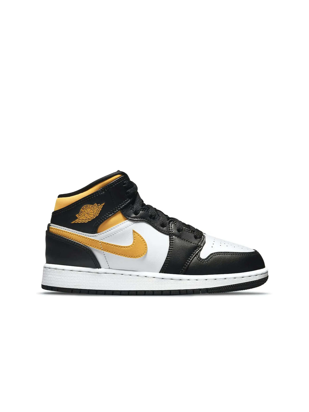 Jordan 1 Mid White Pollen Black (GS) - Prior