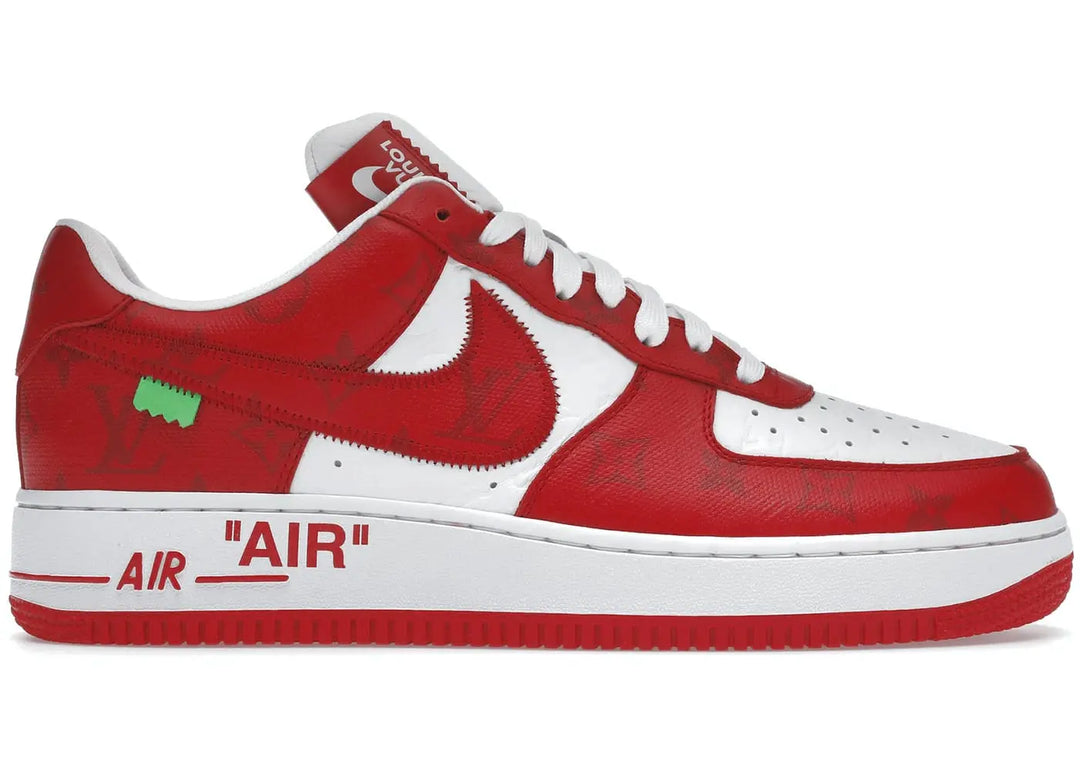 Louis Vuitton Nike Air Force 1 Low By Virgil Abloh White Red in Auckland, New Zealand - Shop name