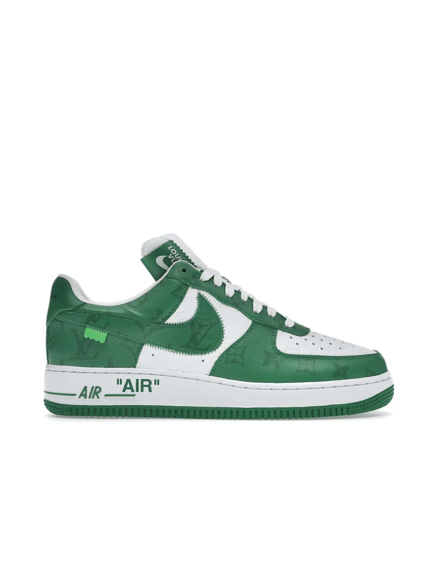 Louis Vuitton Nike Air Force 1 Low By Virgil Abloh White Green