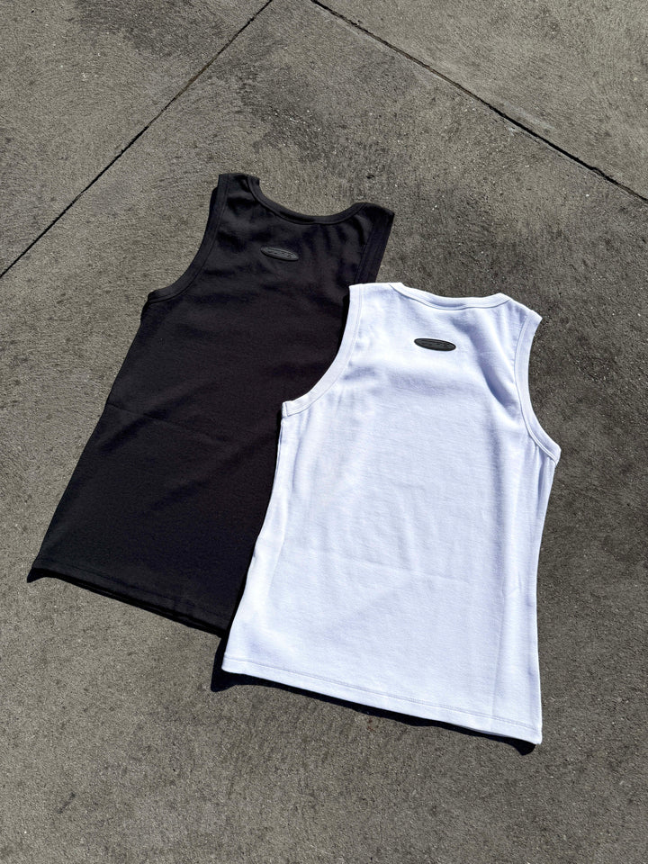 CORE Essentials Ribbed Tank Arctic