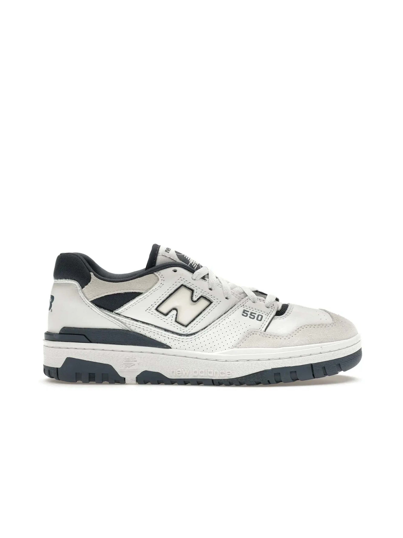 New Balance 550 White Dusty Blue - Prior