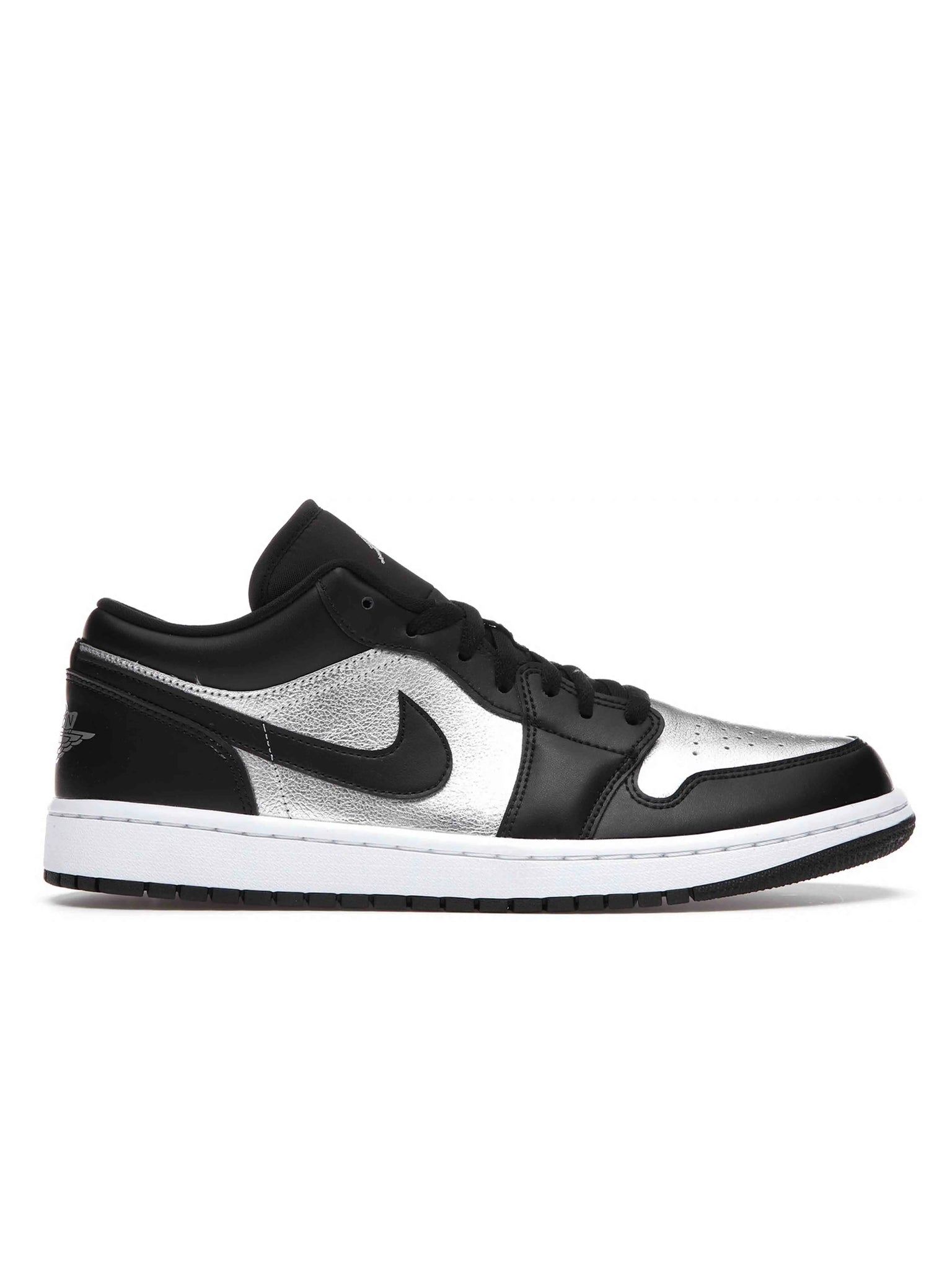 Nike Air Jordan 1 Low Black Metallic Silver [W] Prior