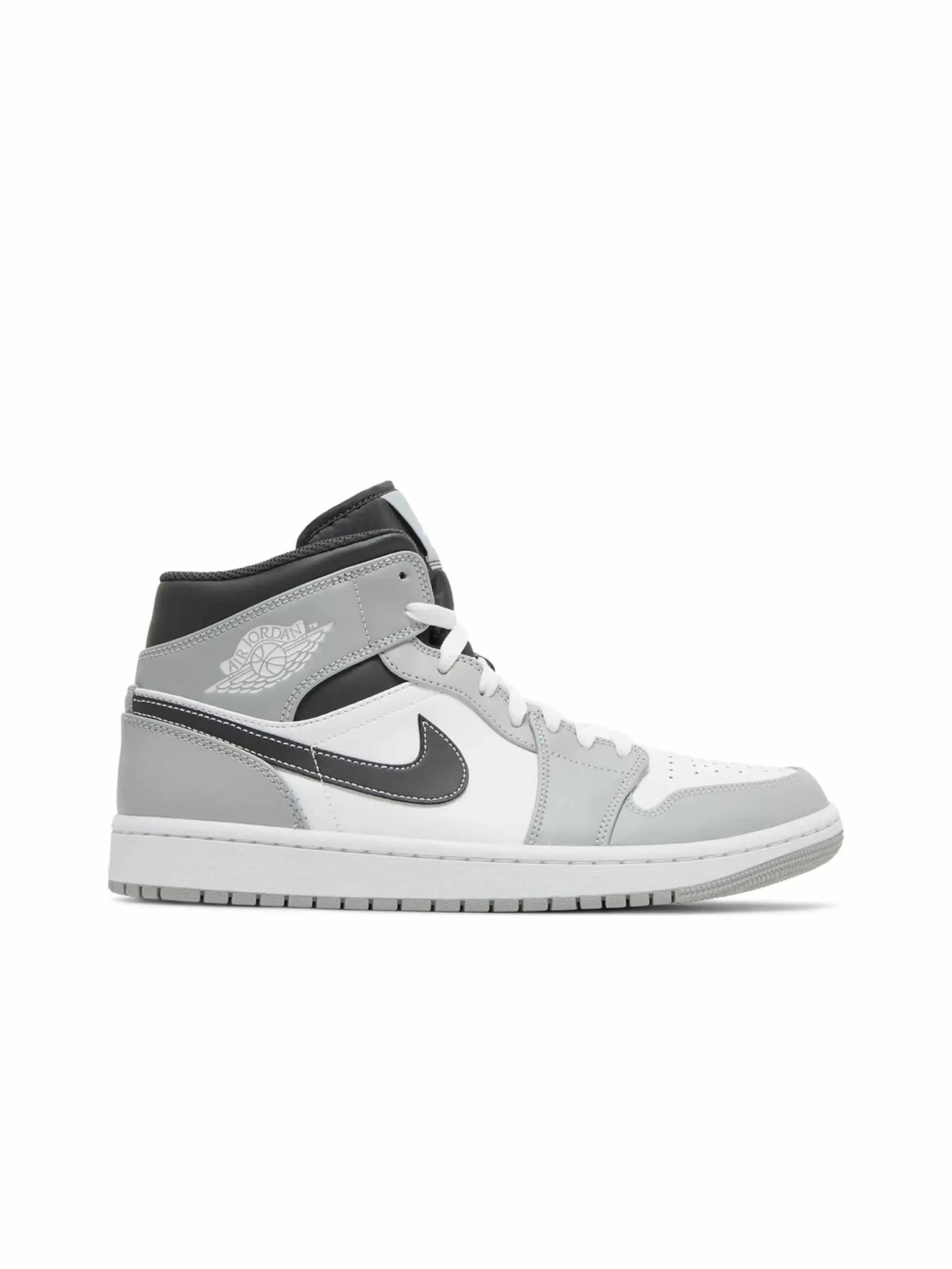 Nike Air Jordan 1 Mid Light Smoke Grey Anthracite (FLAWED) - Prior