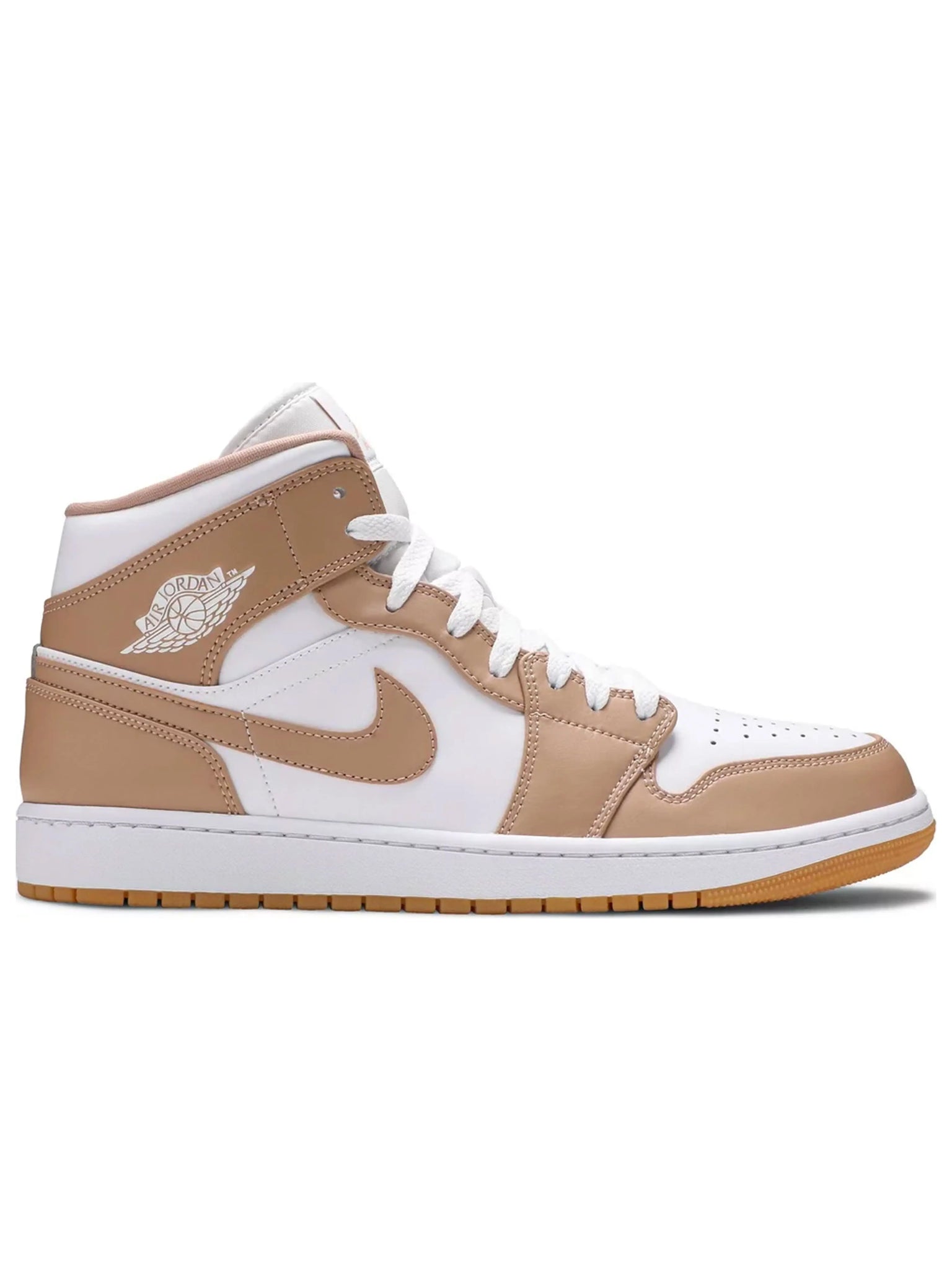 Nike Air Jordan 1 Mid Tan Gum Prior