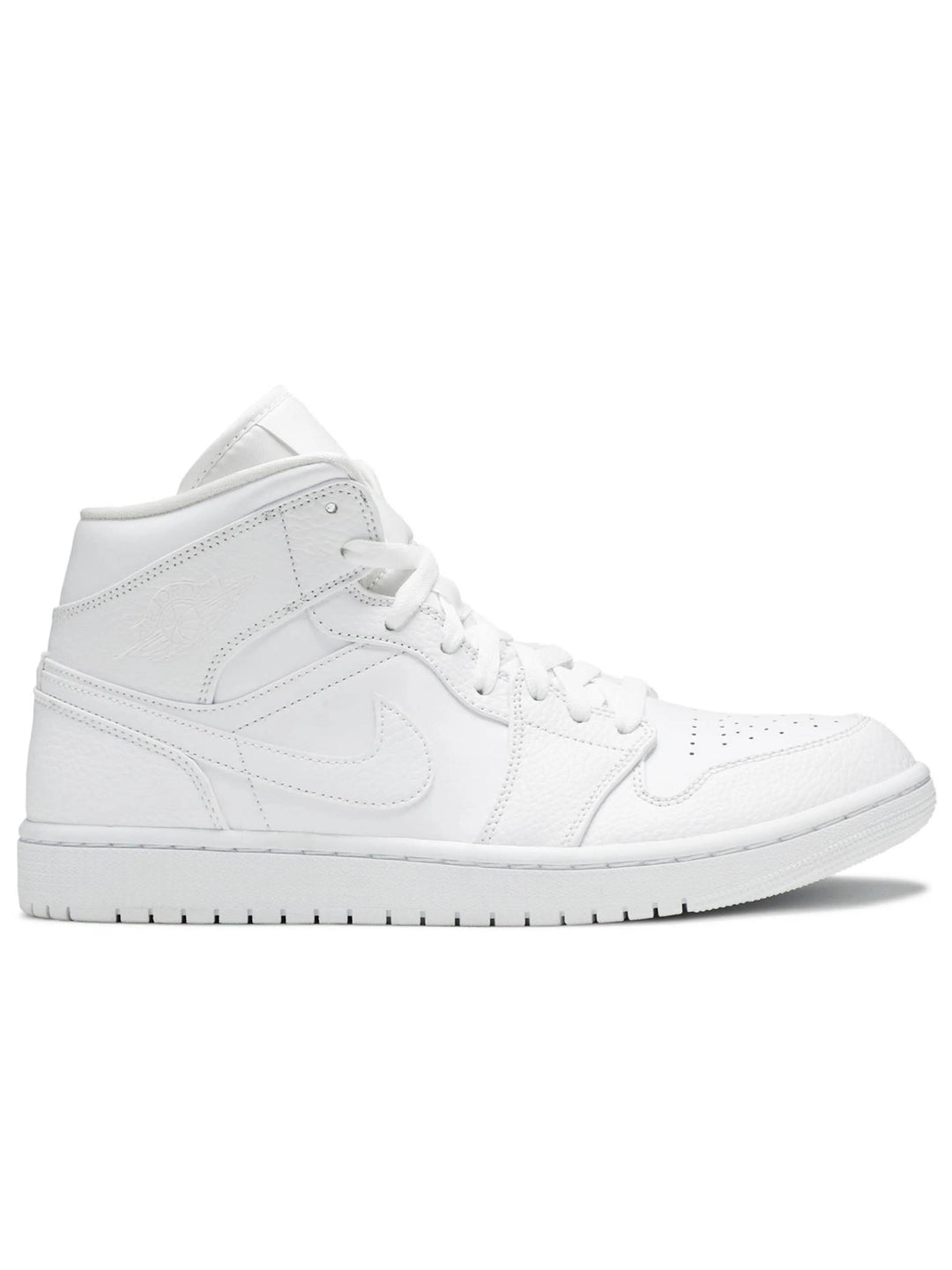 Nike Air Jordan 1 Mid Triple White 2.0 [2020] Prior