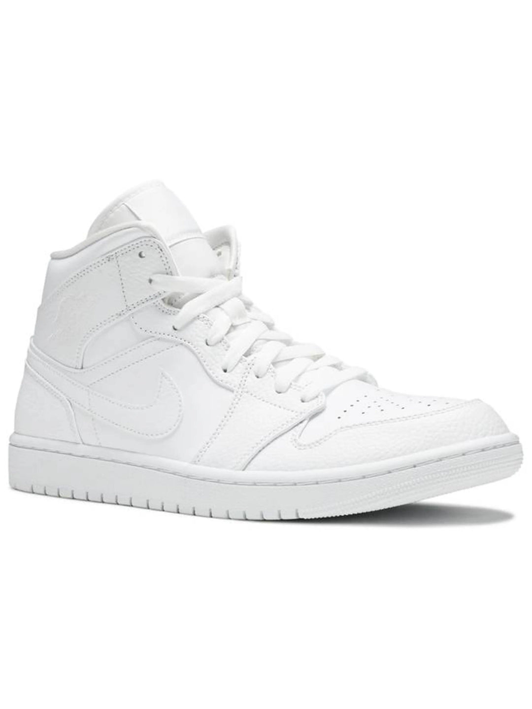 Nike Air Jordan 1 Mid Triple White 2.0 [2020] Prior