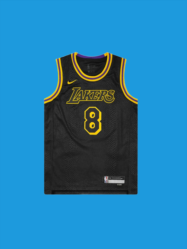 Nike Kobe Mamba Mentality Los Angeles Lakers City Edition Swingman Jersey  (FW23) Black