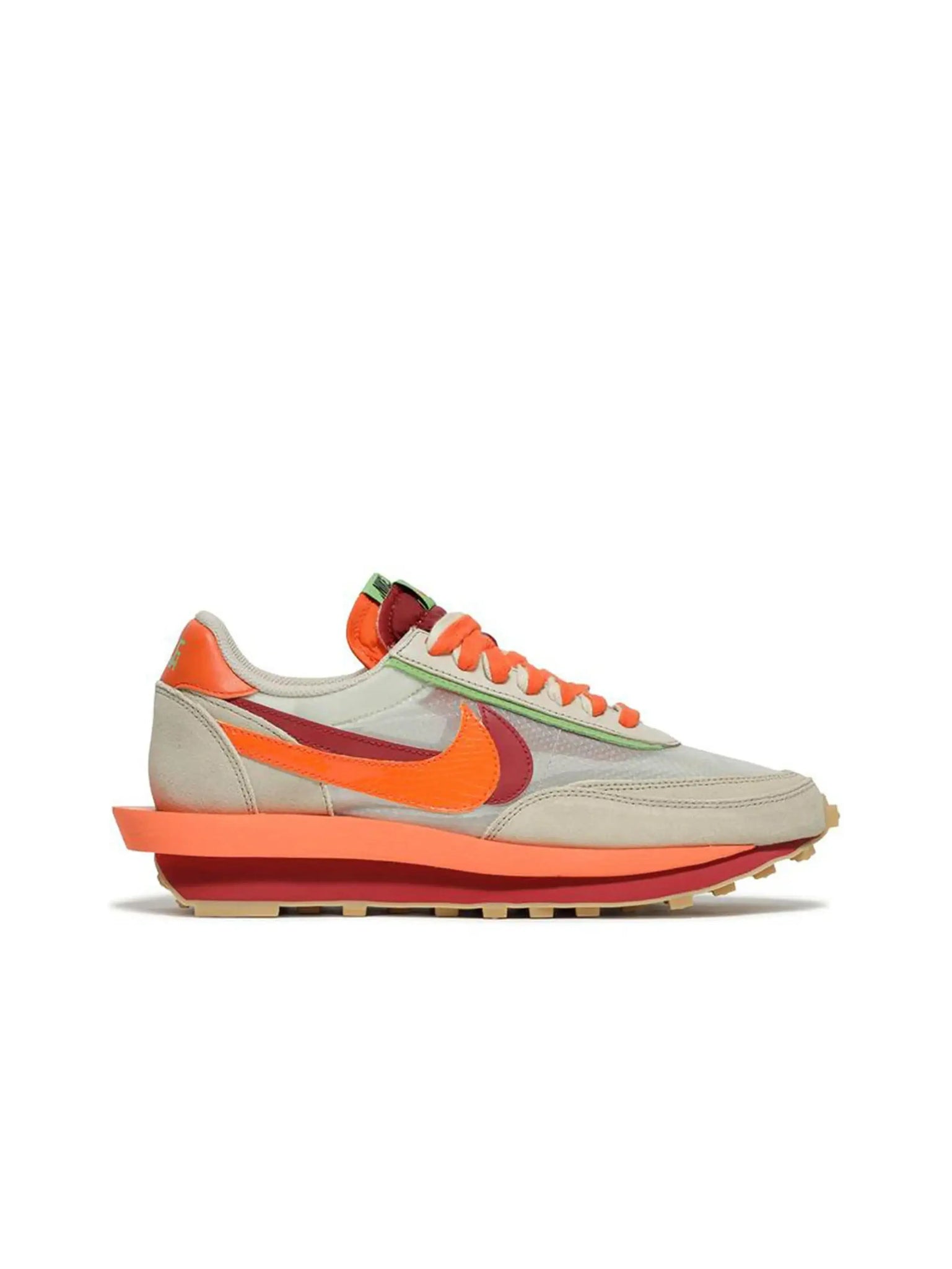 Nike LD Waffle sacai CLOT Kiss of Death Net Orange Blaze in Auckland, New Zealand - Shop name