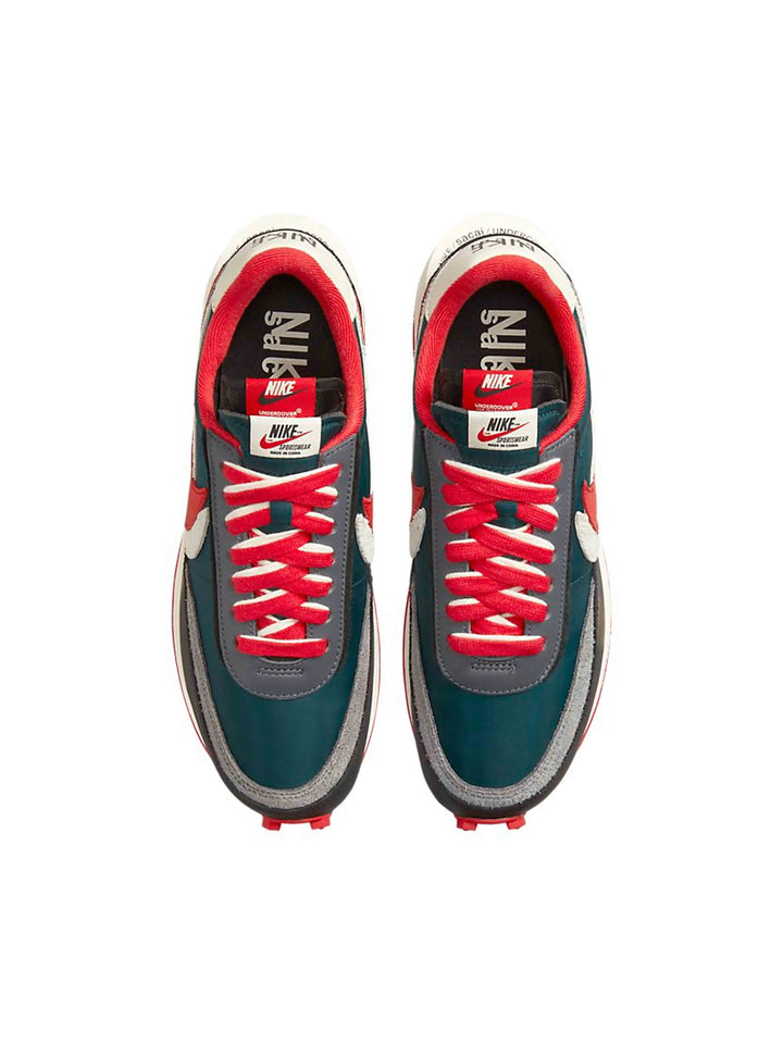 Nike x Sacai x Undercover LD Midnight Spruce University Red Prior