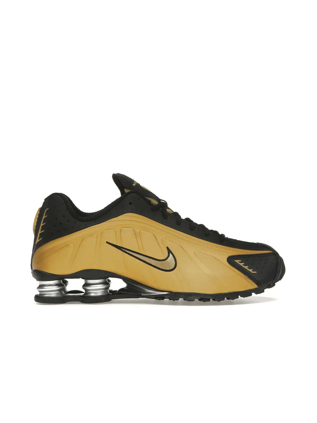 Nike Shox R4 Black Metallic Gold (W)