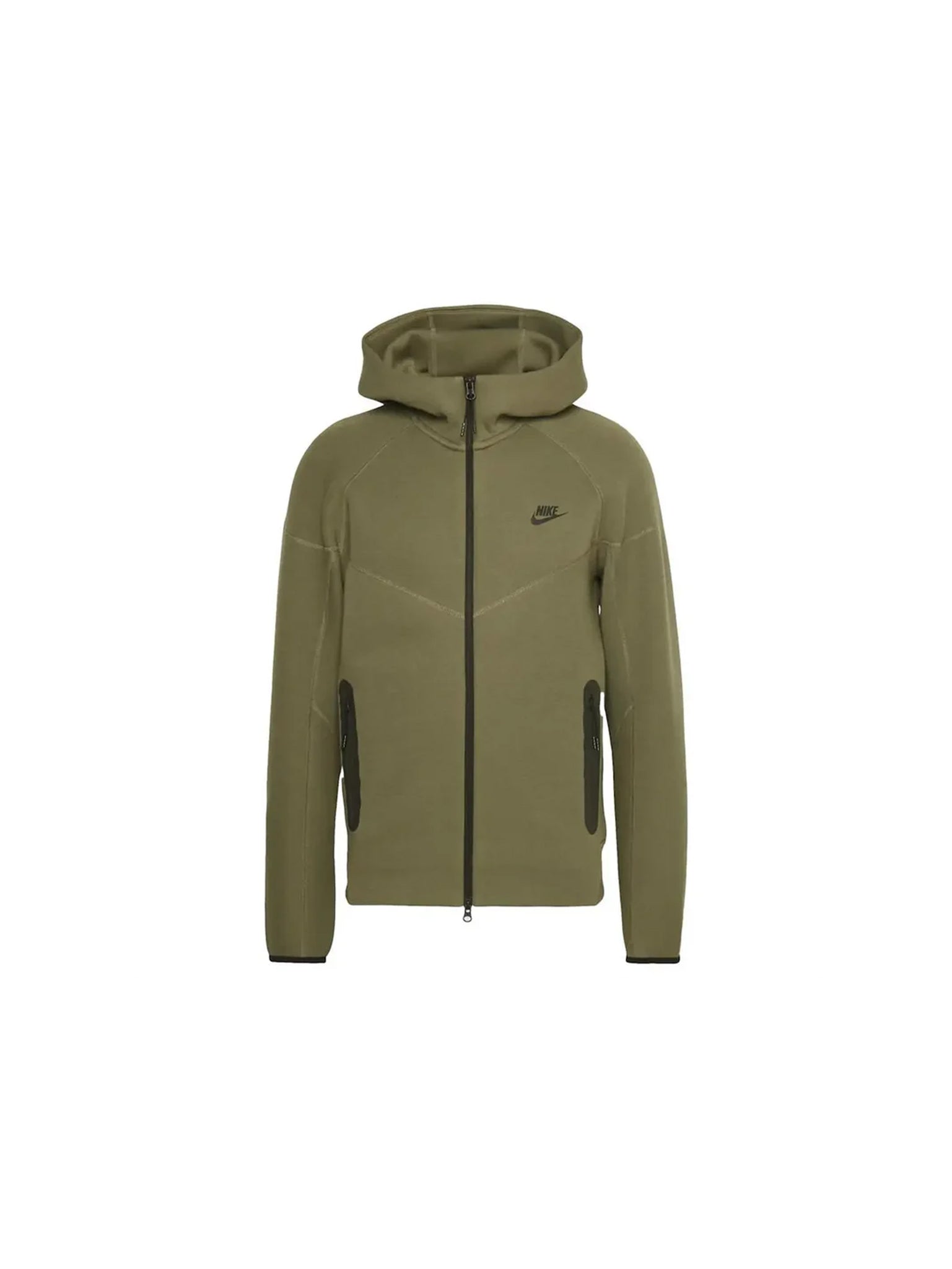 Nike Sportswear Tech Fleece Windrunner Full-Zip Hoodie Medium Olive/Black