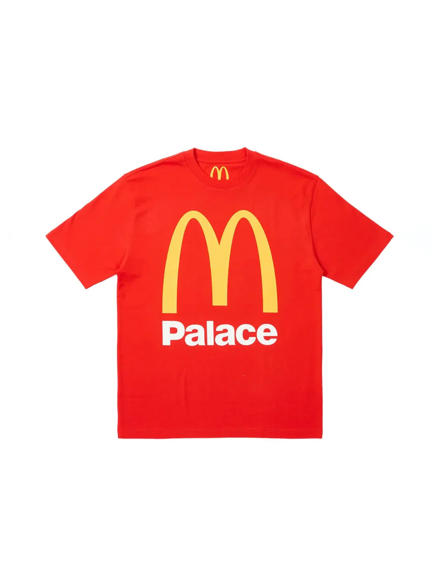 Palace x McDonald's Logo T-shirt Red