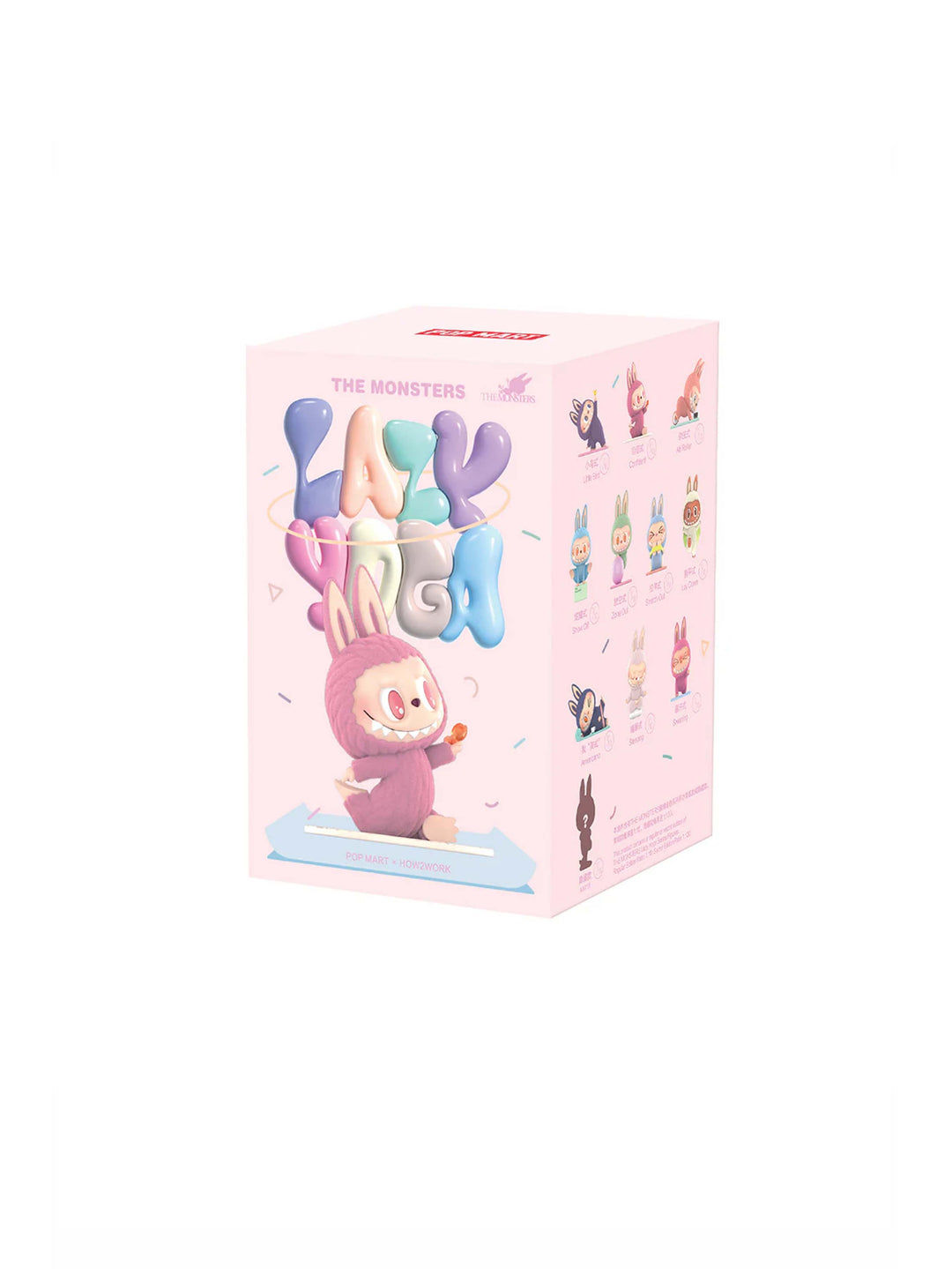 Pop Mart Labubu The Monsters Lazy Yoga Series Figures Sealed Case (Single)