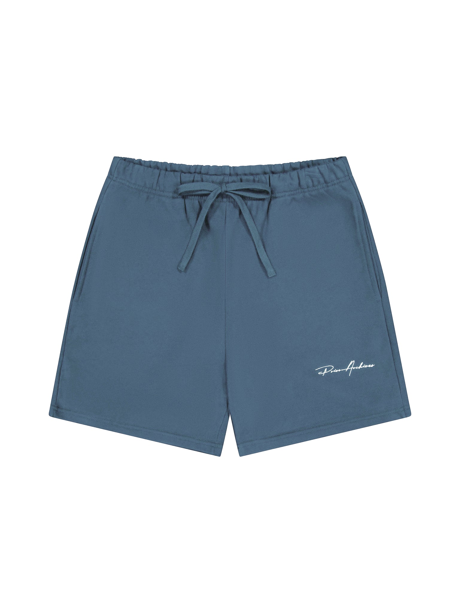 Prior Embroidery Logo Fitted Sweatshorts Mirage - Prior