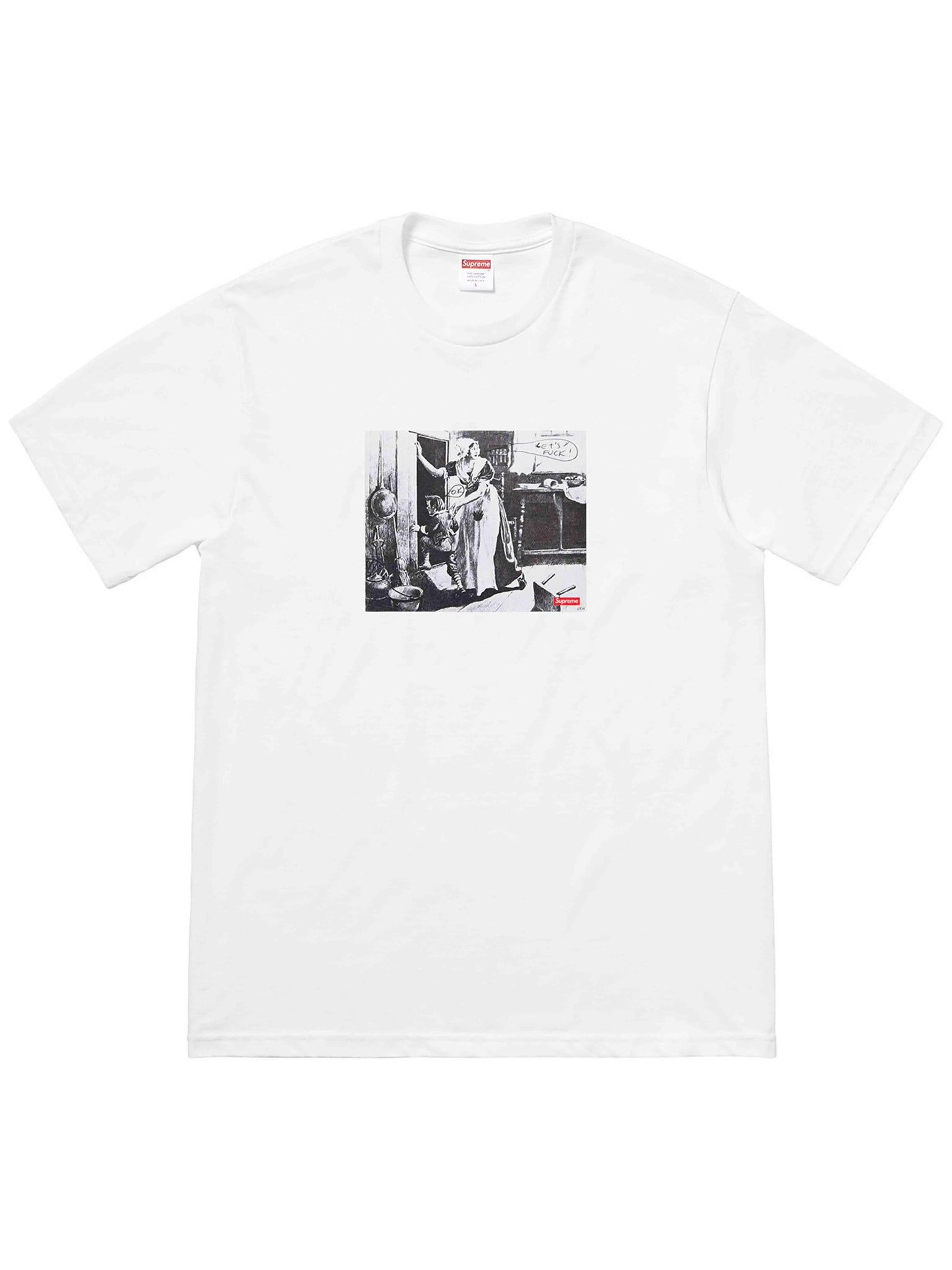 SUPREME MIKE KELLEY HIDING FROM INDIANS TEE WHITE [FW18] Prior