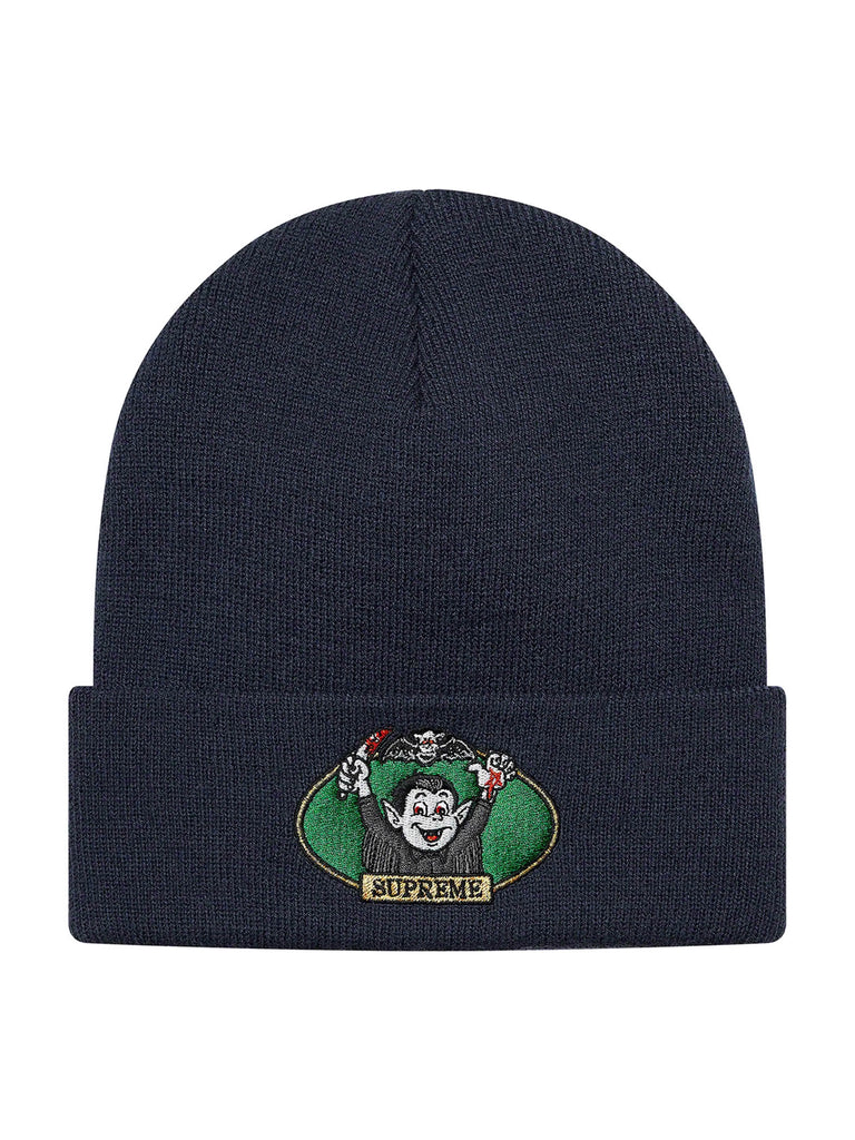 Supreme Vampire Boy Beanie Navy SS21 Streetwear Auckland New Prior