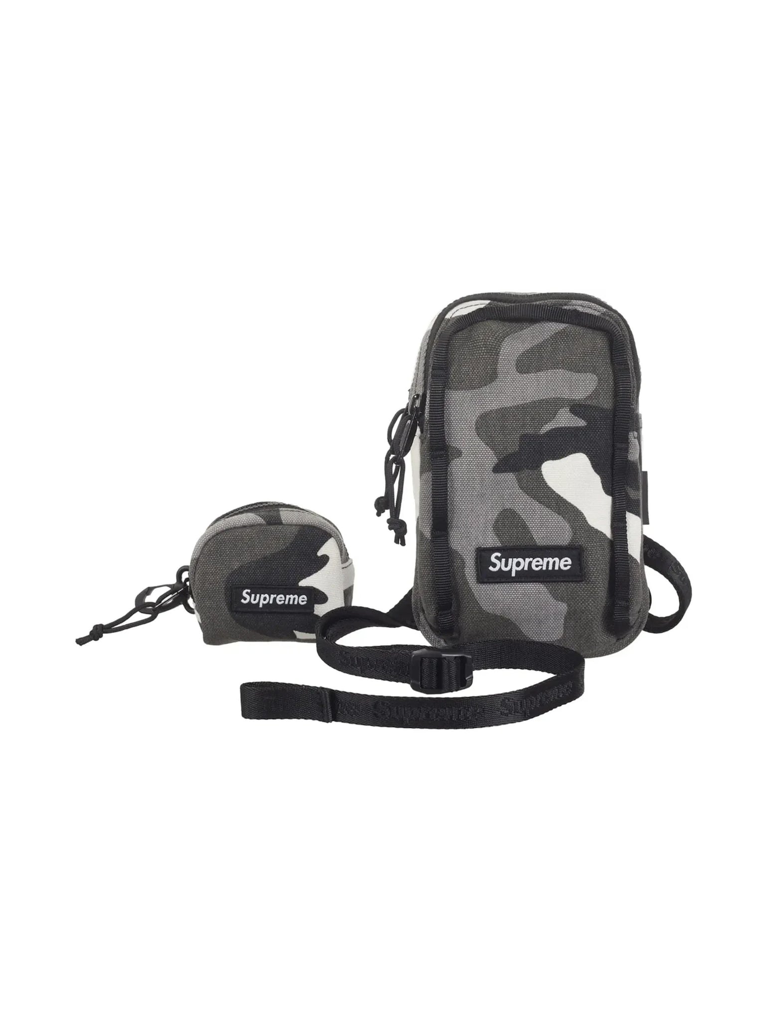 Supreme Camera Bag + Mini Pouch Snow Camo