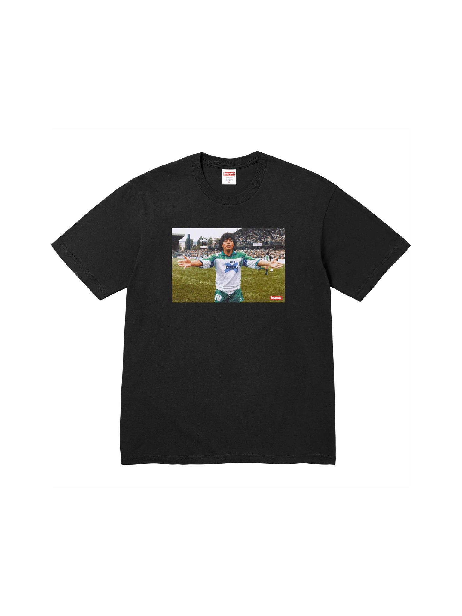 Supreme Maradona Tee Black