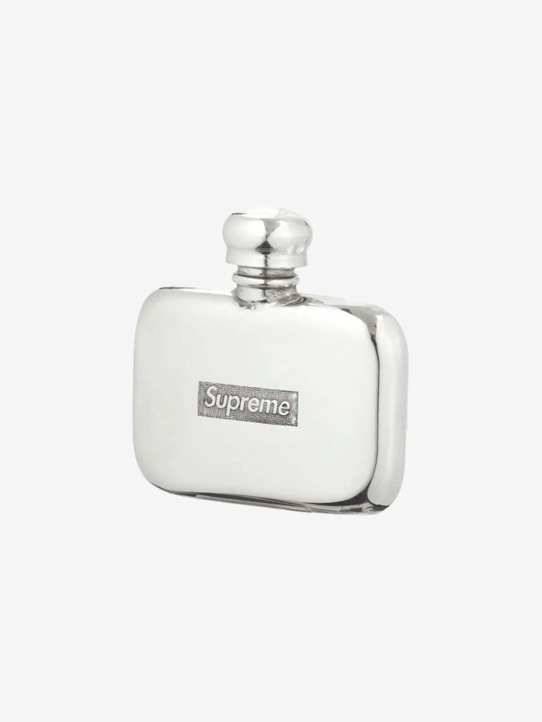 Supreme Pewter Mini Flask Silver