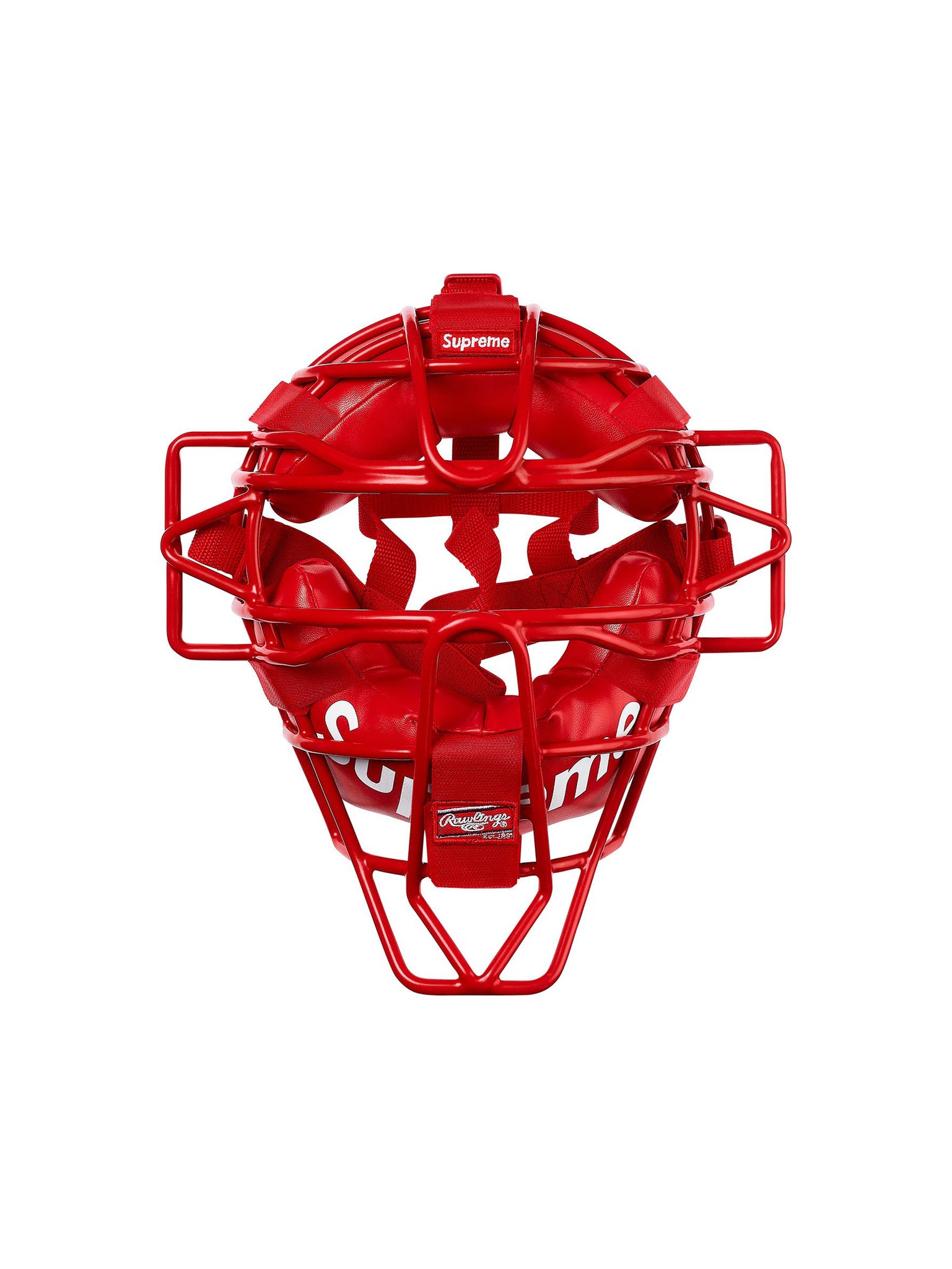 Supreme Rawlings Catcher's Mask Red