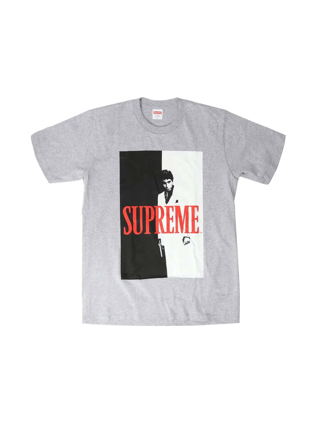 Supreme Scarface Split Tee Heather Grey