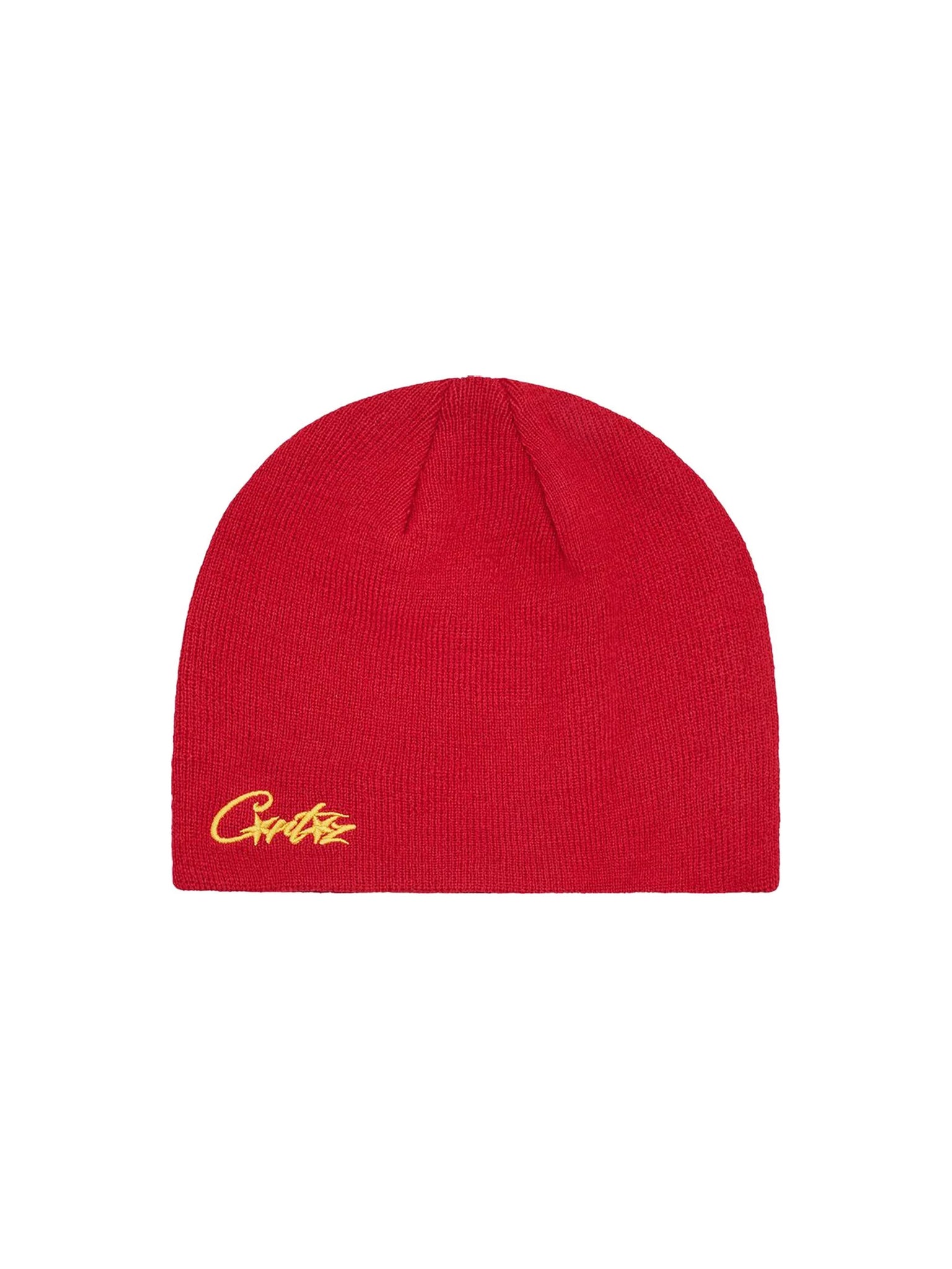 corteiz Allstarz skully Red/Yellow