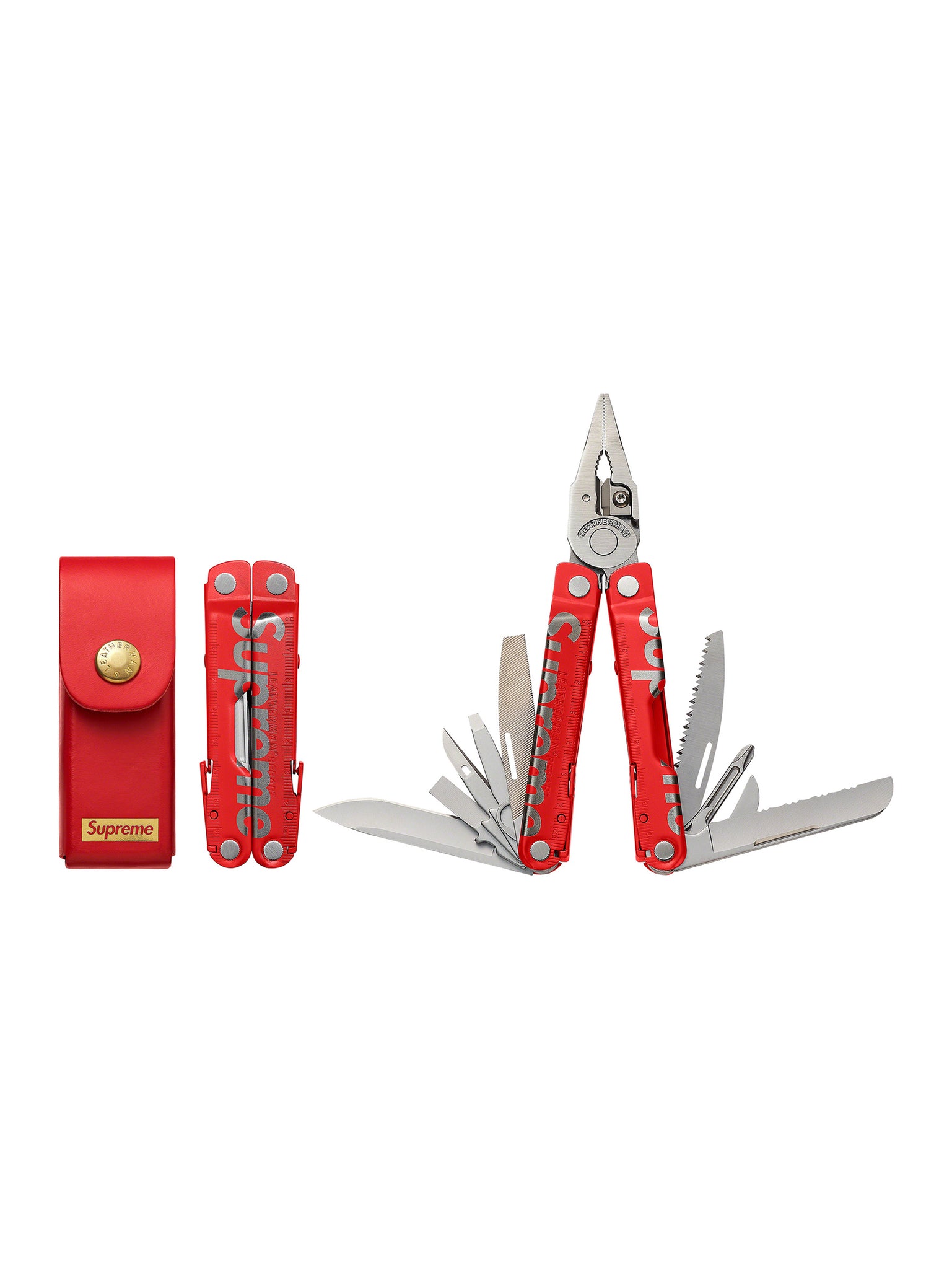 Supreme Leatherman Rebar Red - Prior