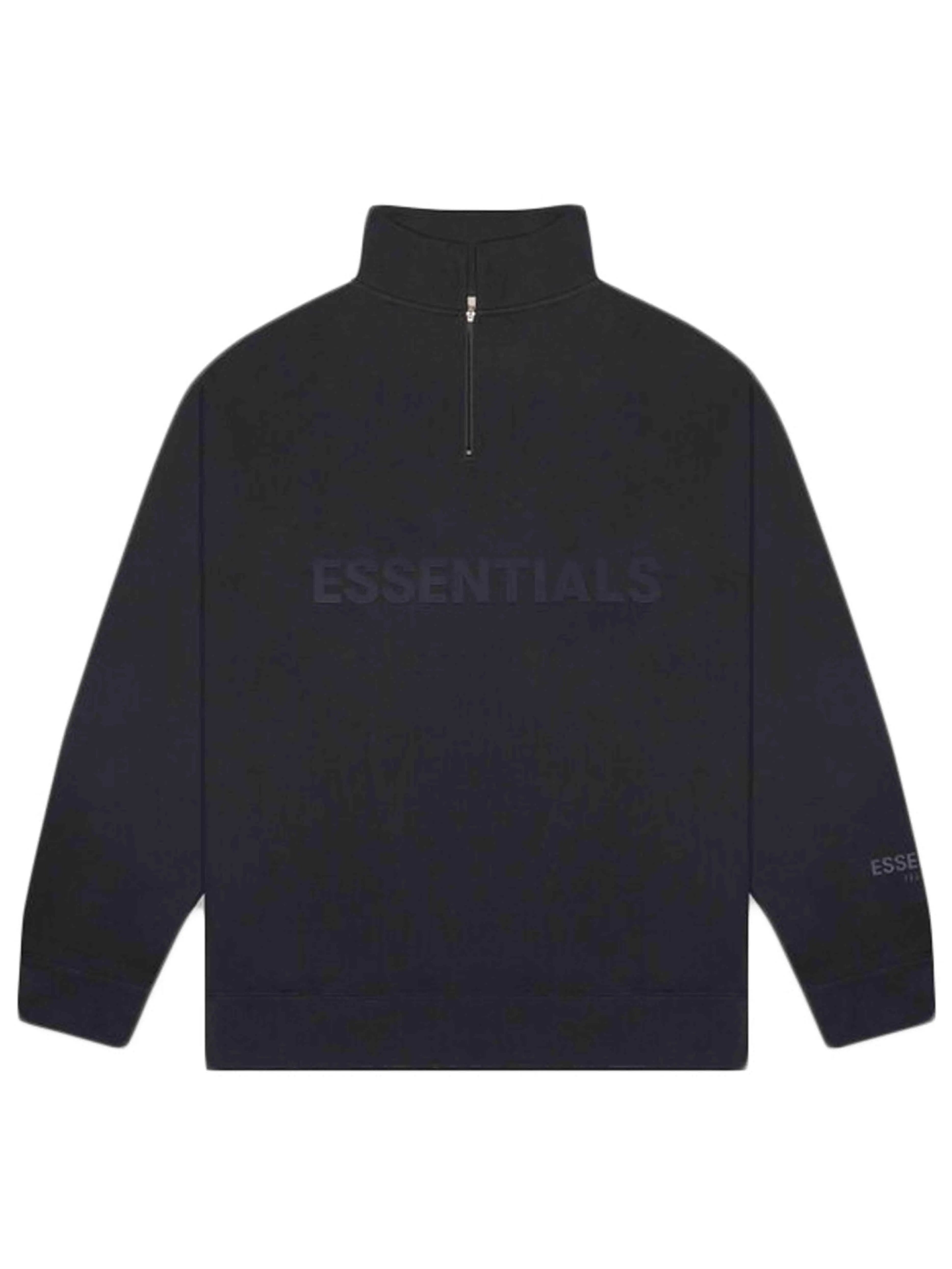 Essentials fear of god half zip sold buttercream