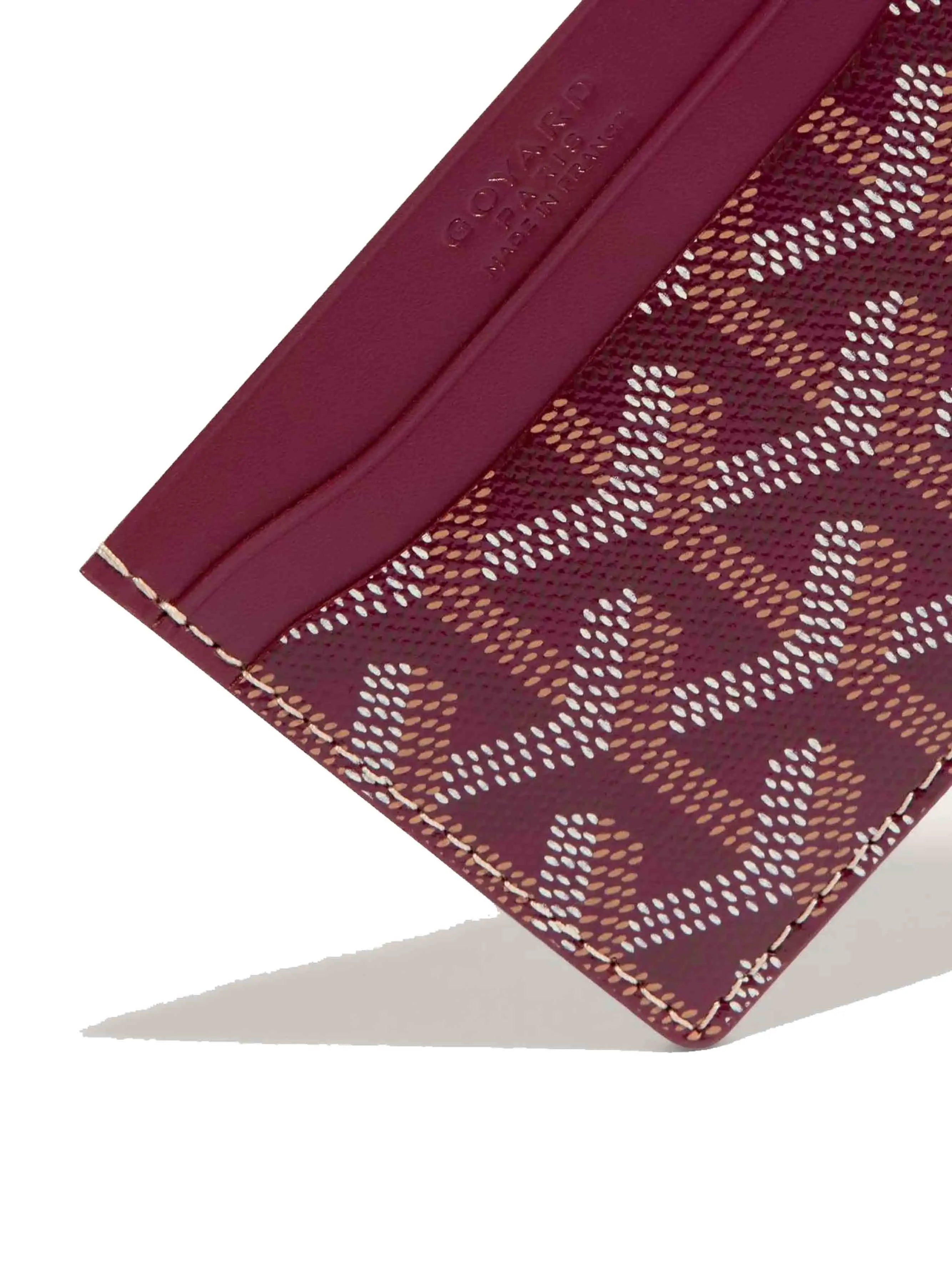 Saint sulpice leather card wallet Goyard Brown in Leather - 36118988