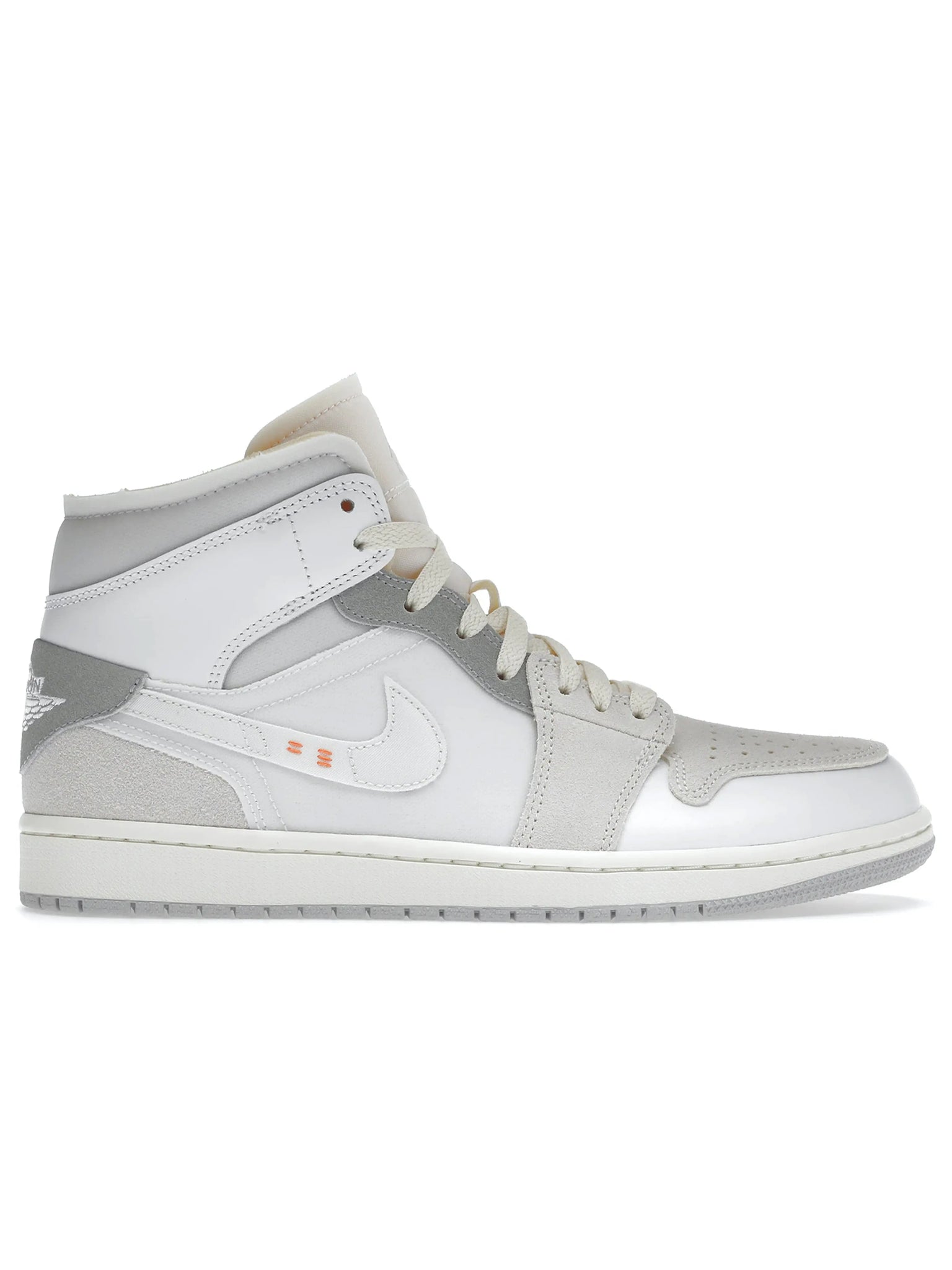 Nike Air Jordan 1 Mid SE Craft Inside Out White Grey Prior