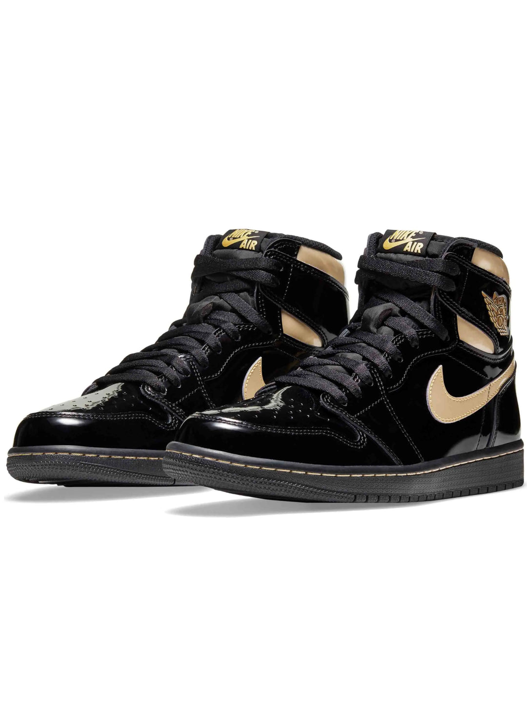 Nike Air Jordan 1 Retro High Black Metallic Gold (2020) Prior